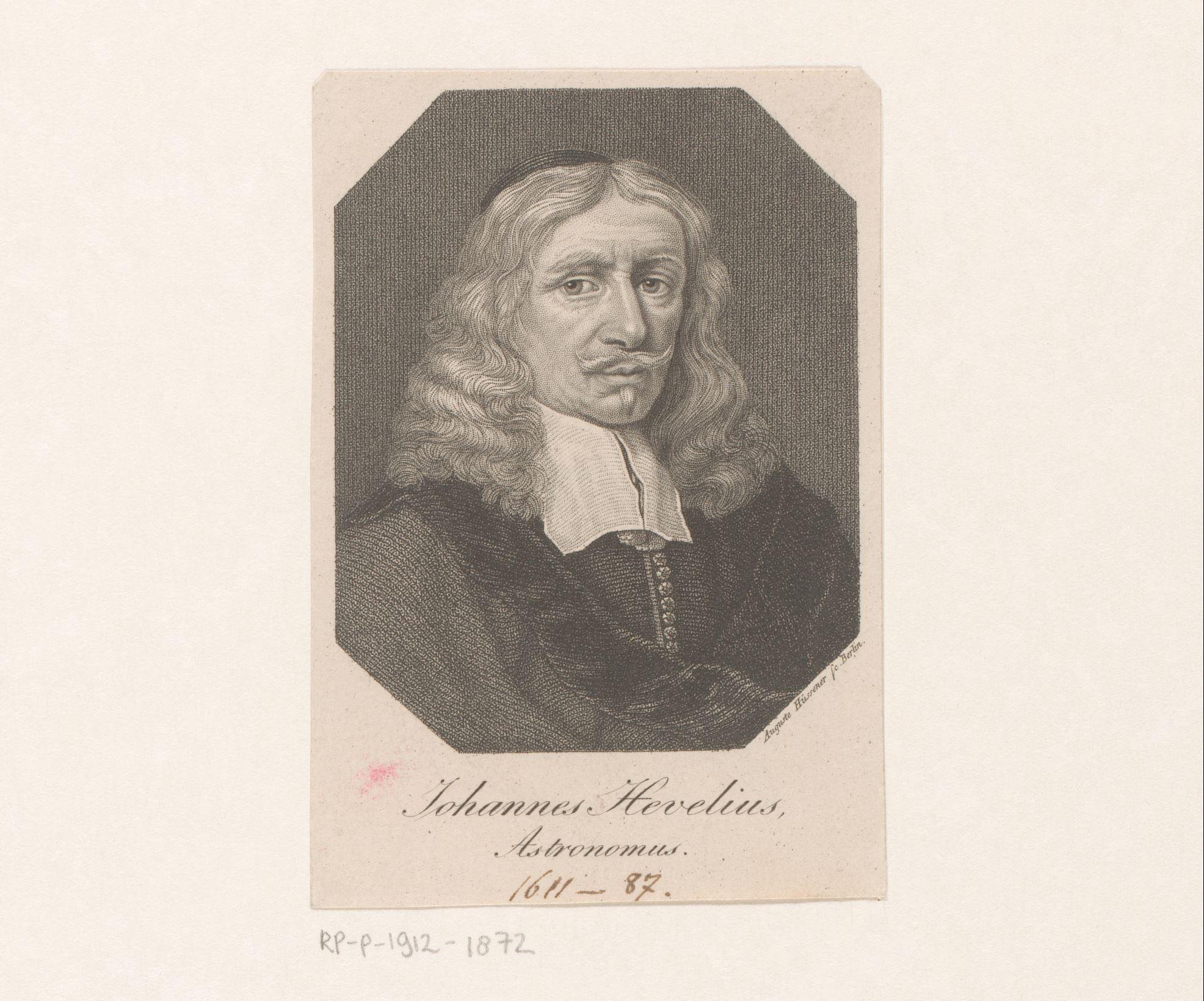 Portret van Johannes Hevelius