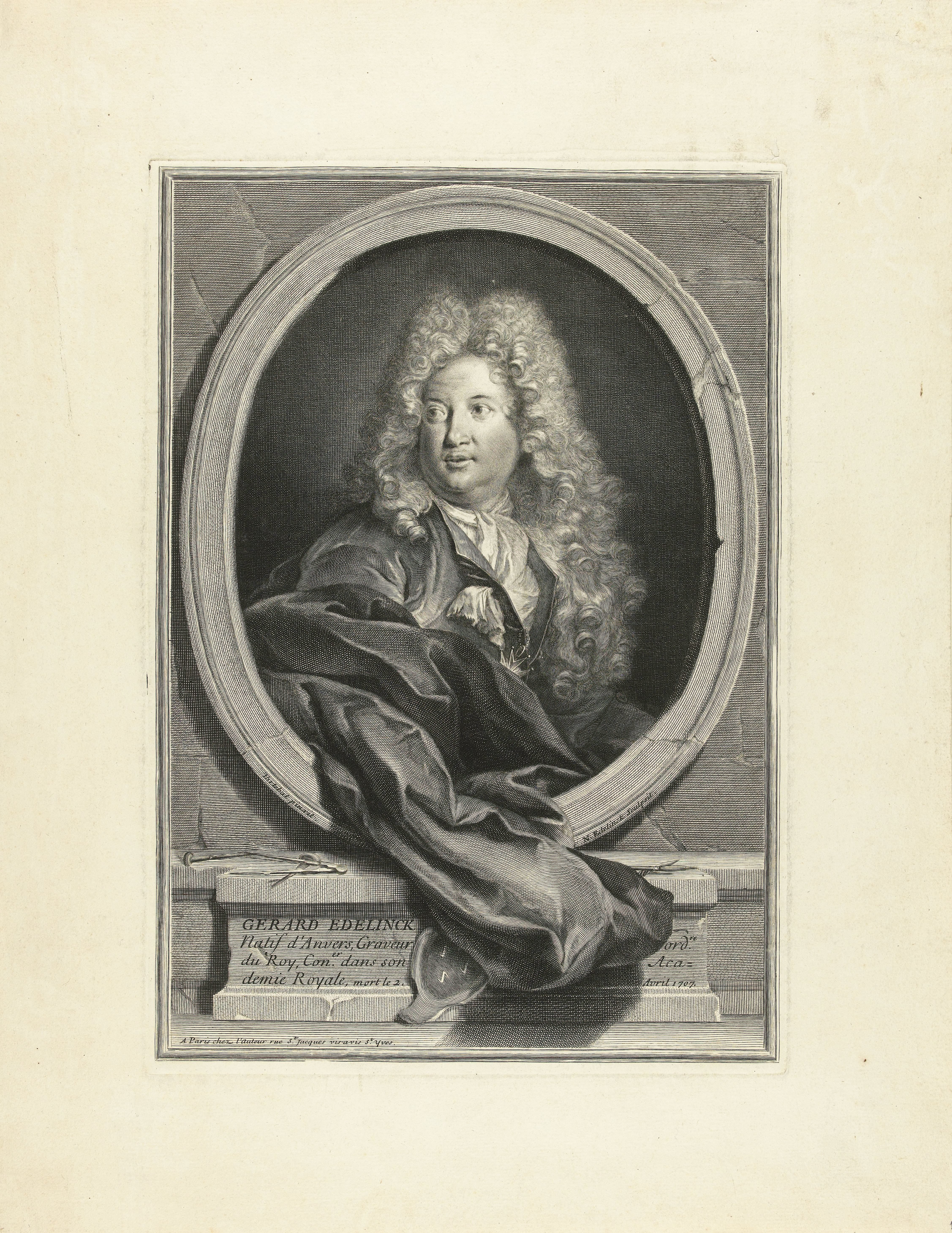 Portret van Gerard Edelinck