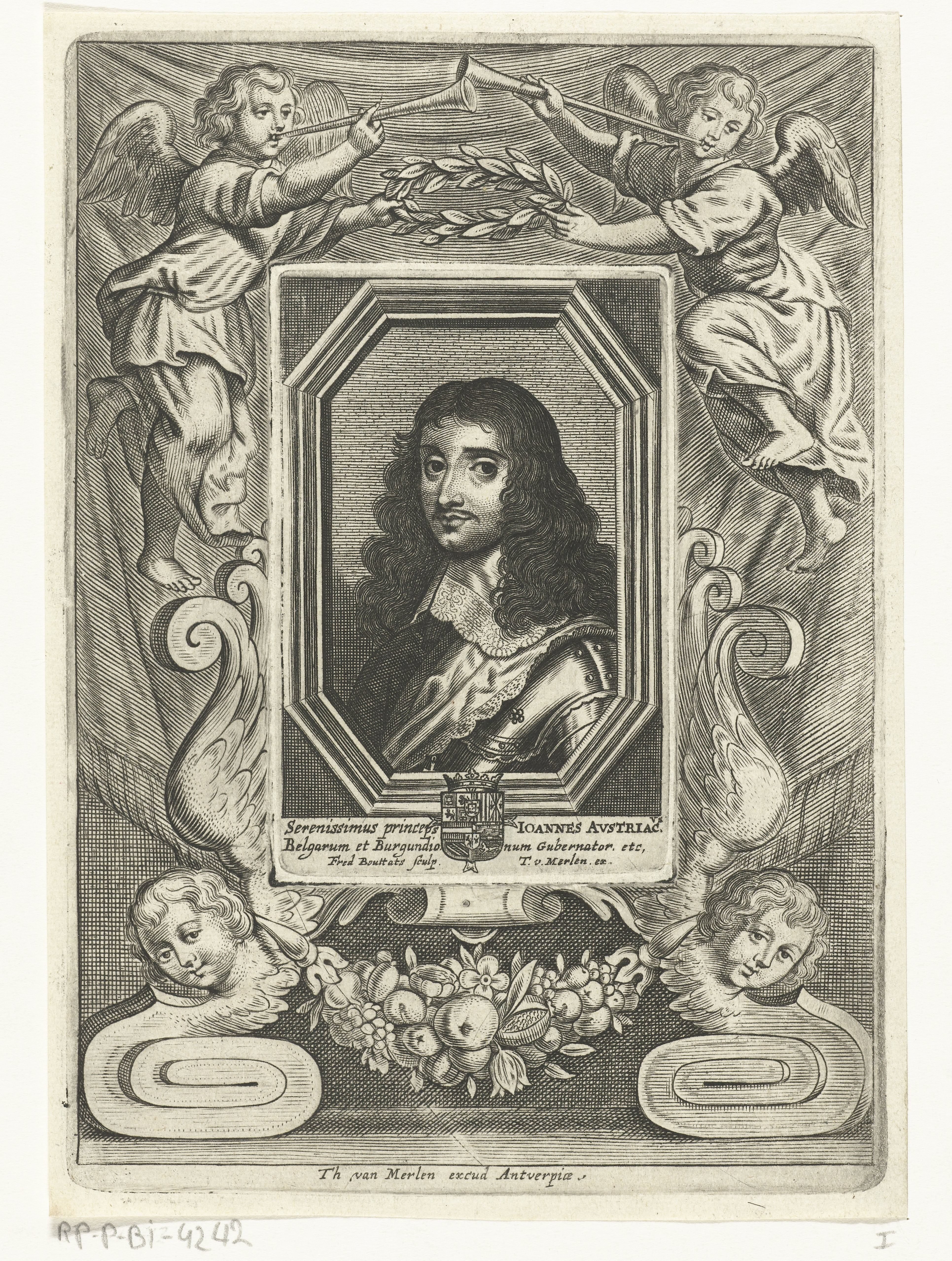 Portret van Don Juan II van Oostenrijk