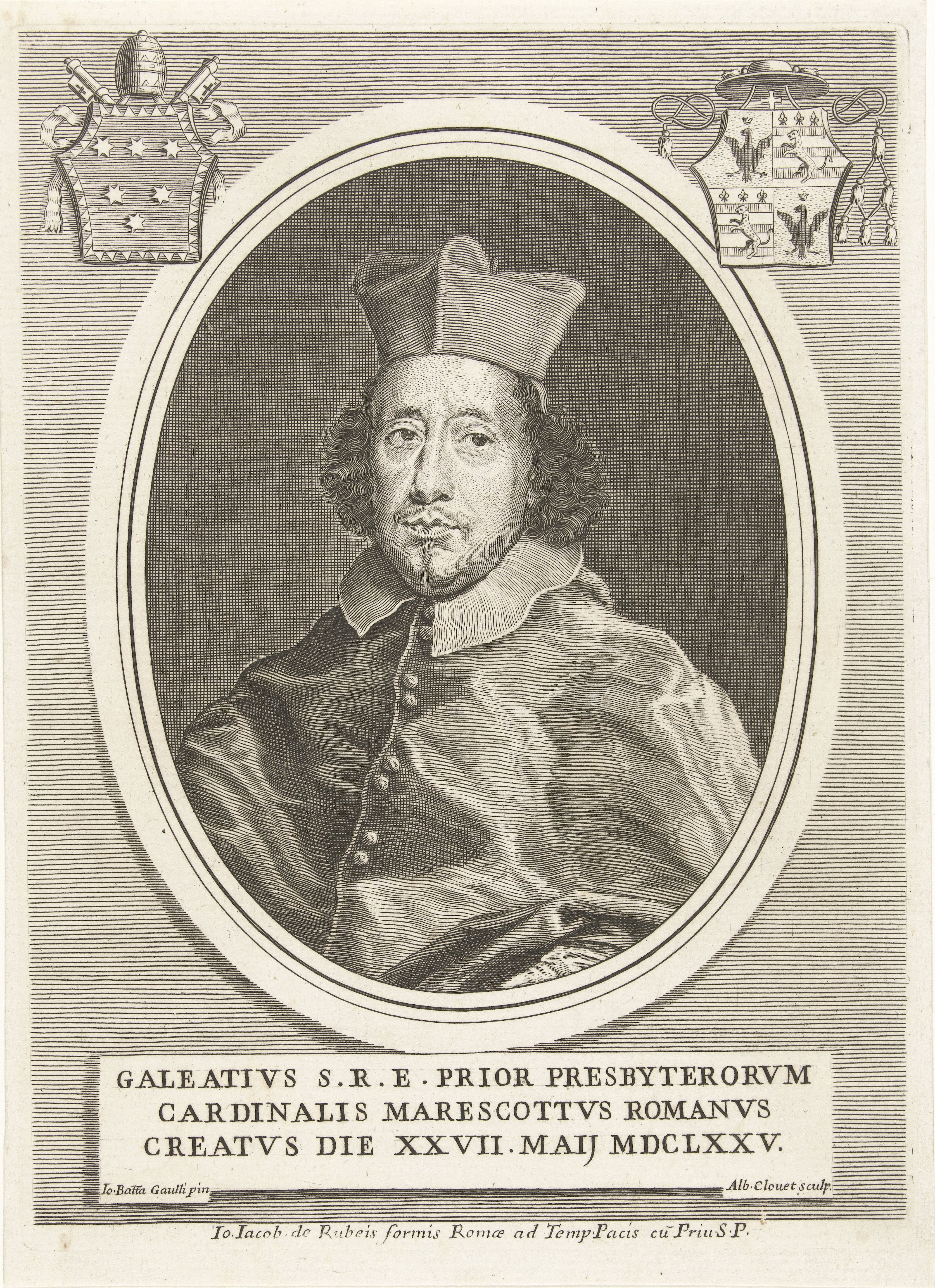 Portret van kardinaal Galeazzo Marescotti