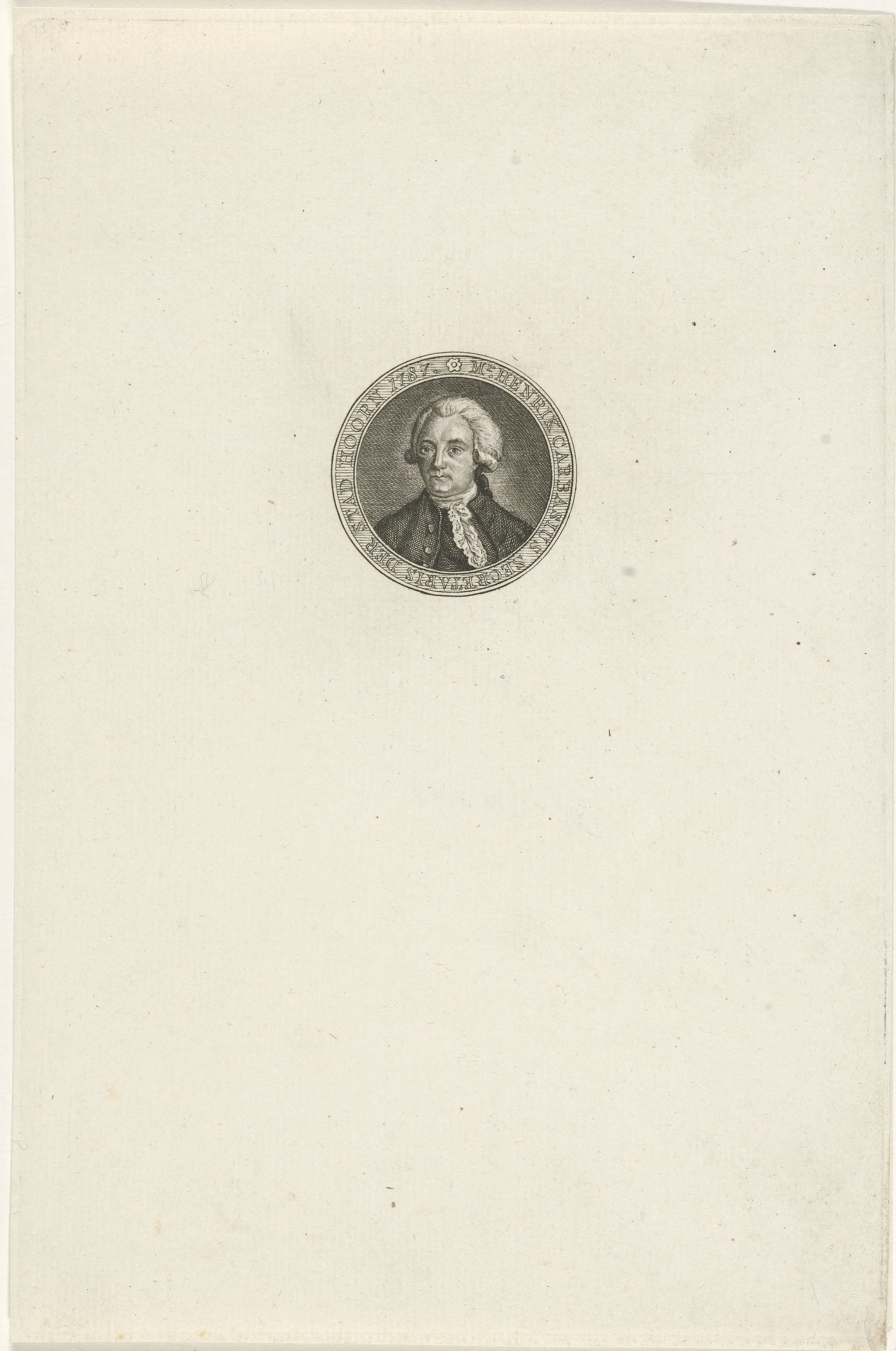 Portret van Henrik Carbasius