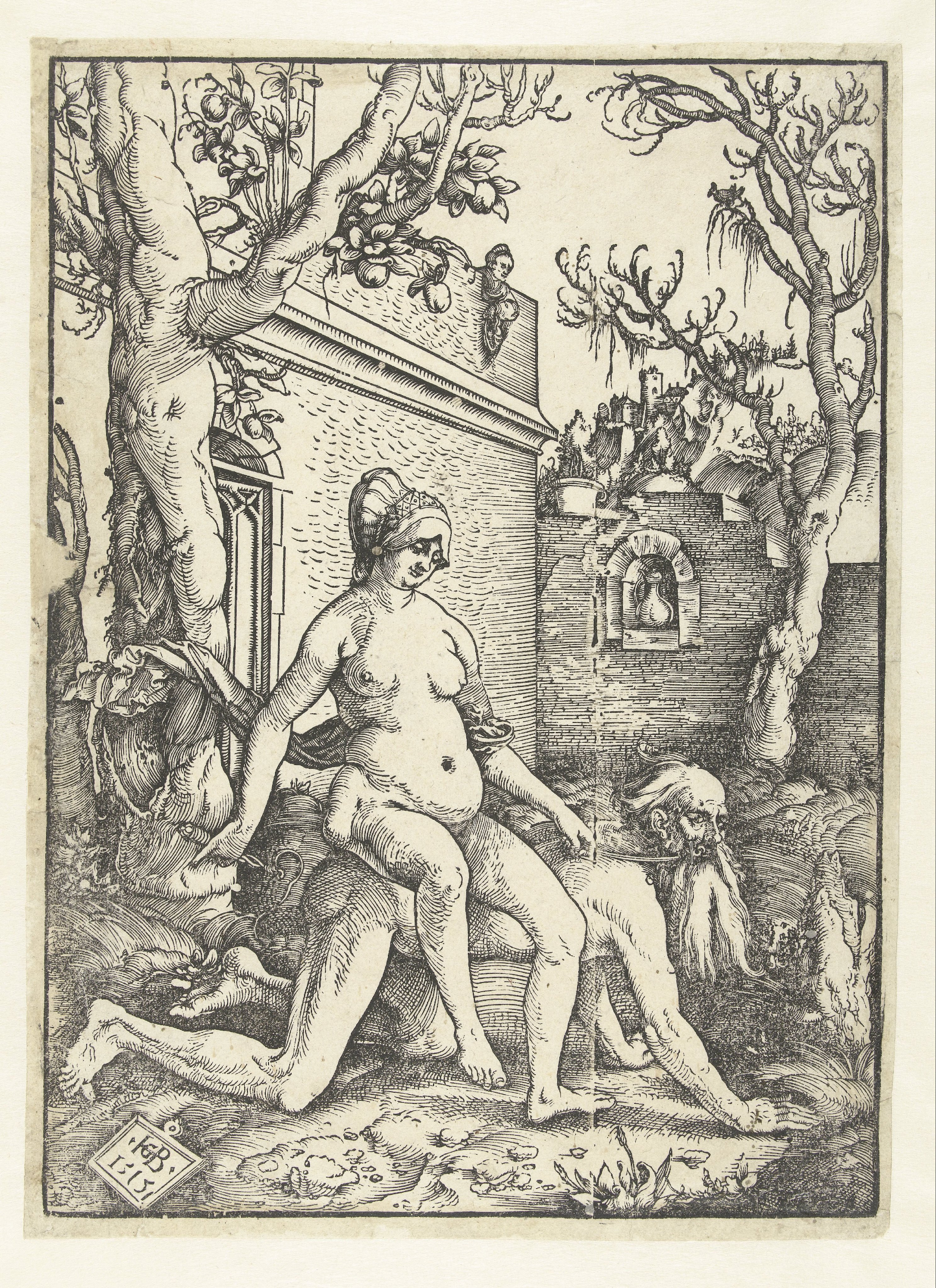 Aristoteles en Phyllis (Campaspe)