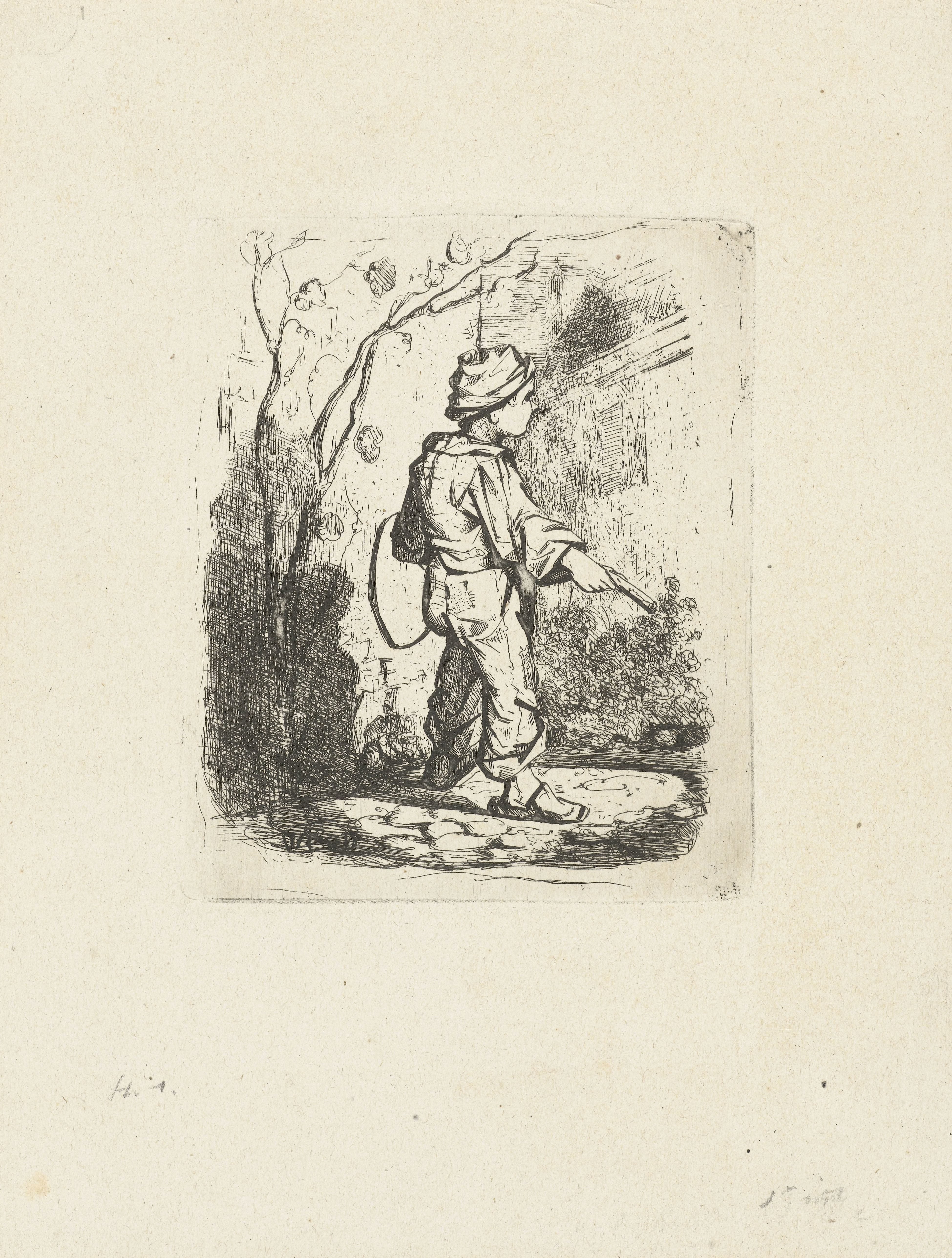 Jongetje met hoepel