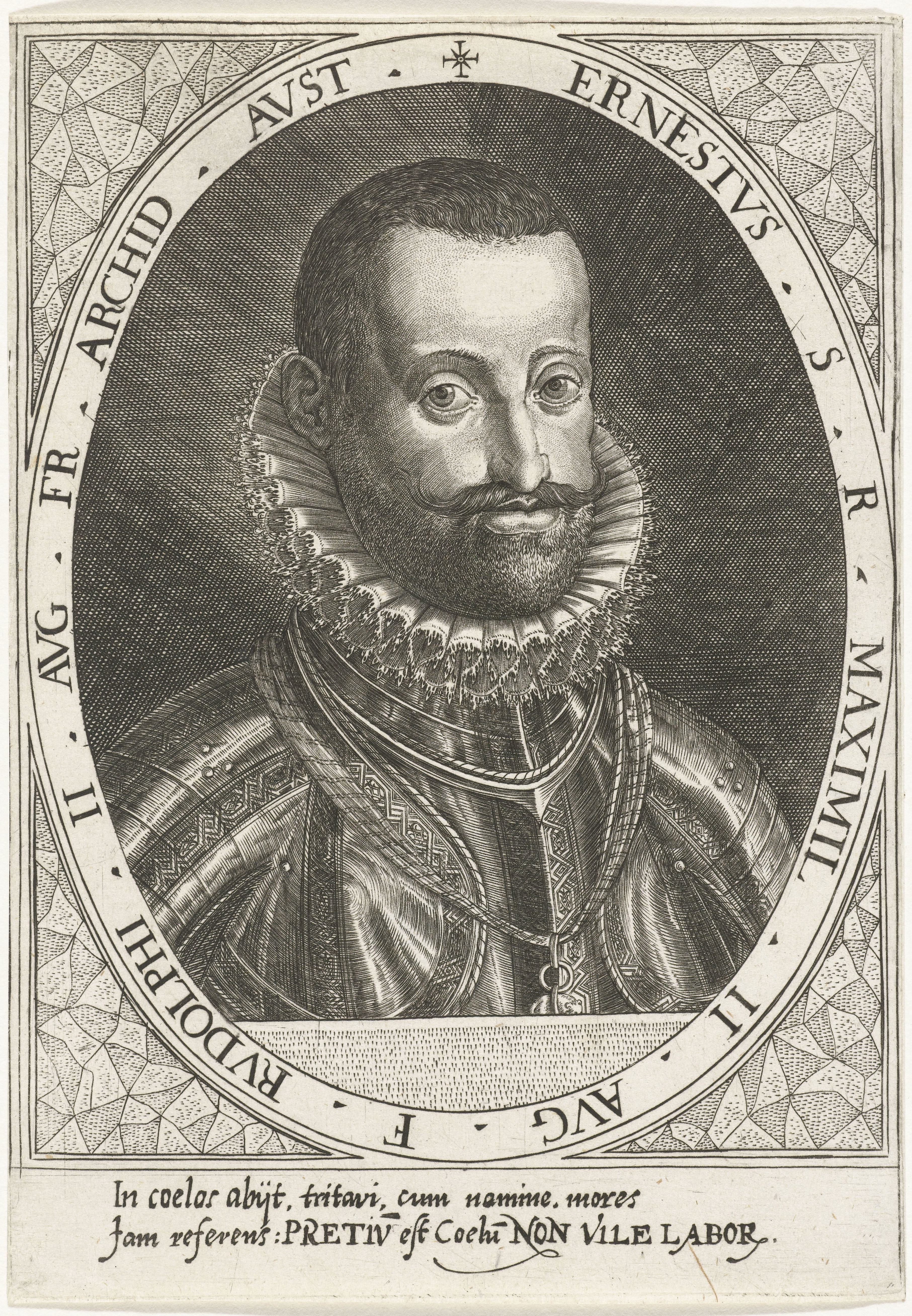 Portret van Ernst van Oostenrijk