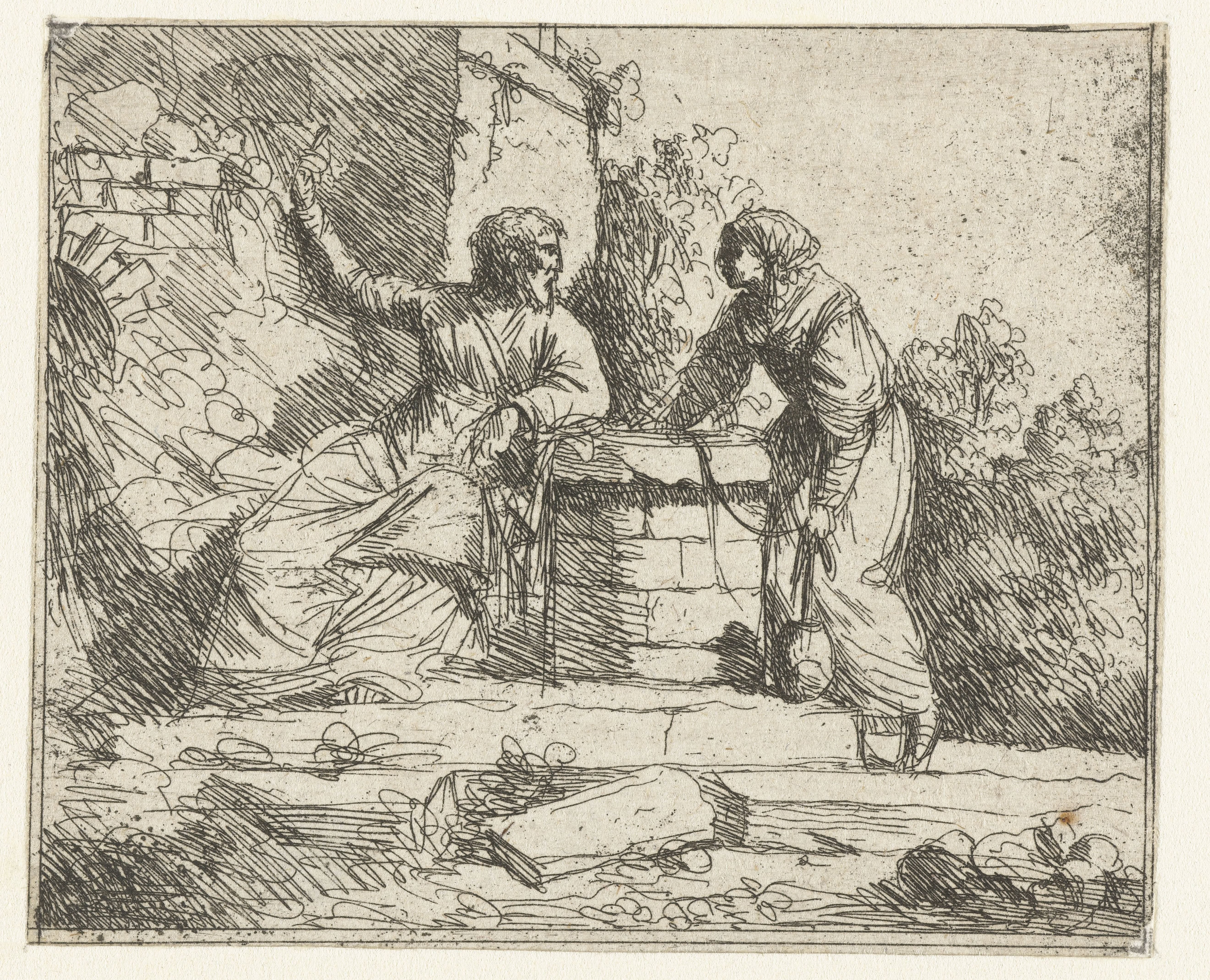 Christus en de Samaritaanse vrouw