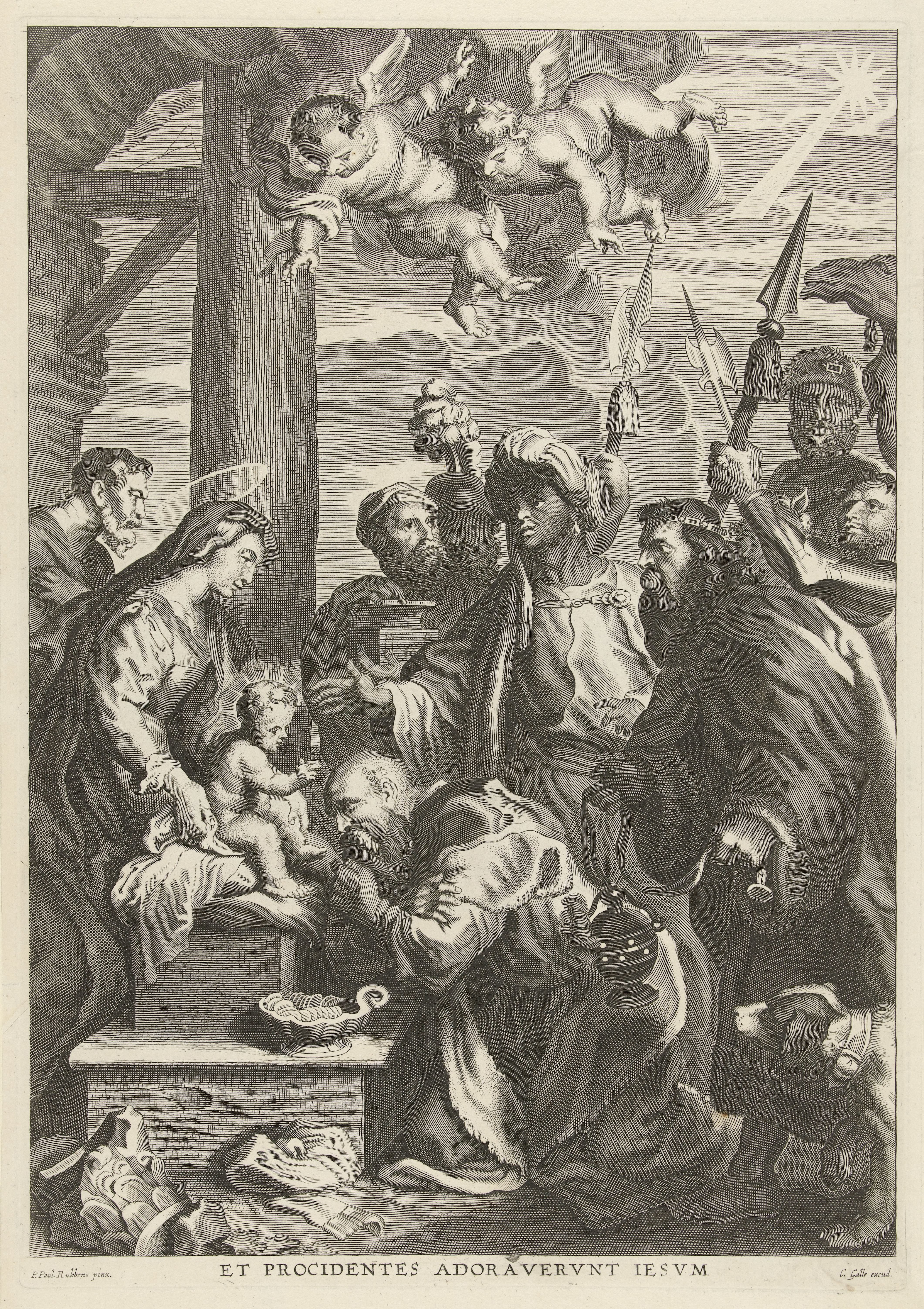 Aanbidding door de koningen