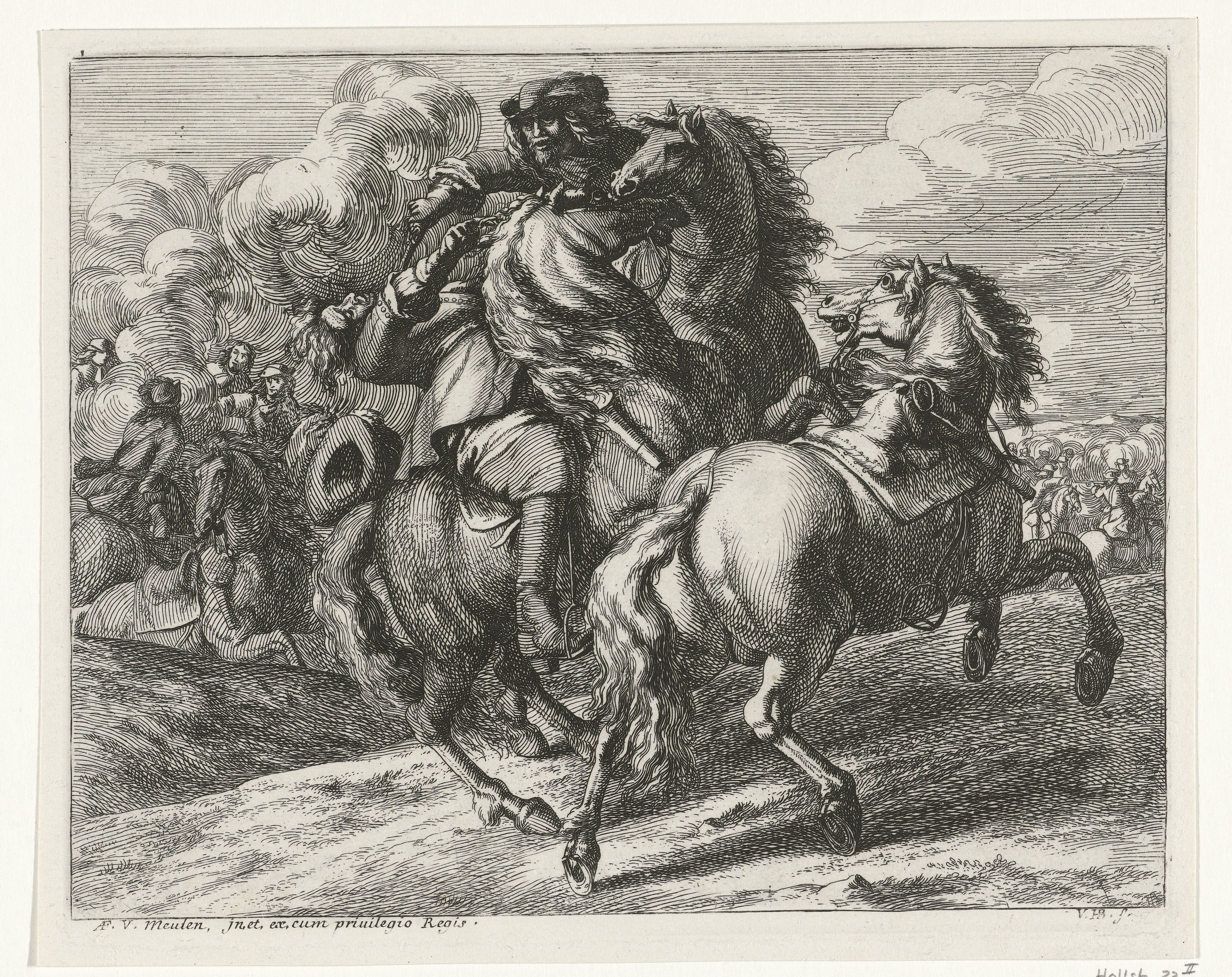 Militair te paard neergeschoten
