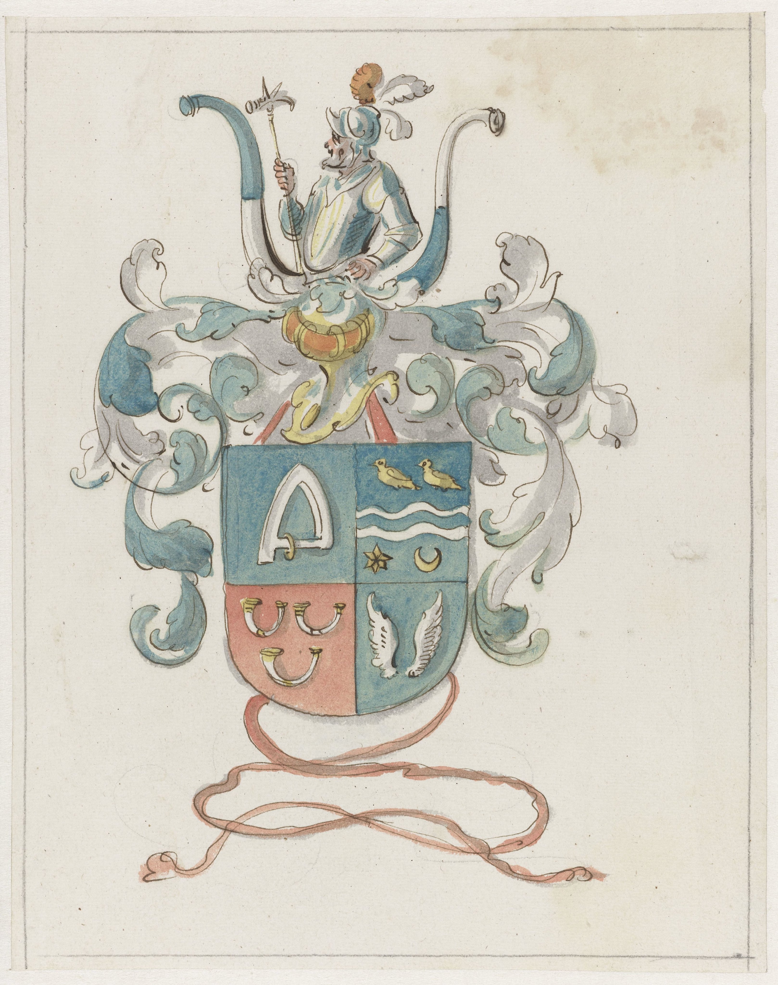 Wapenschild van de familie Overlander