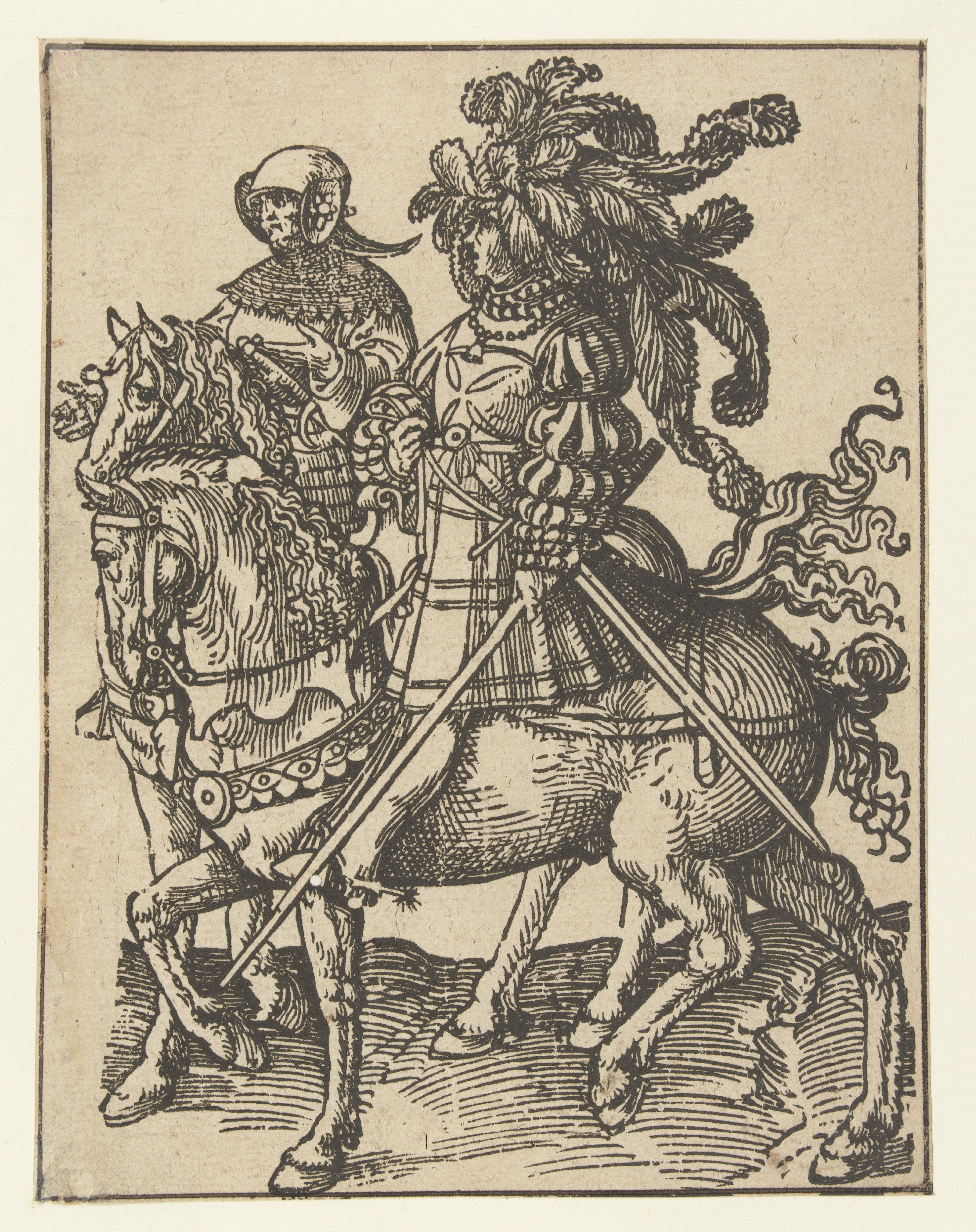Willem V en Albrecht
