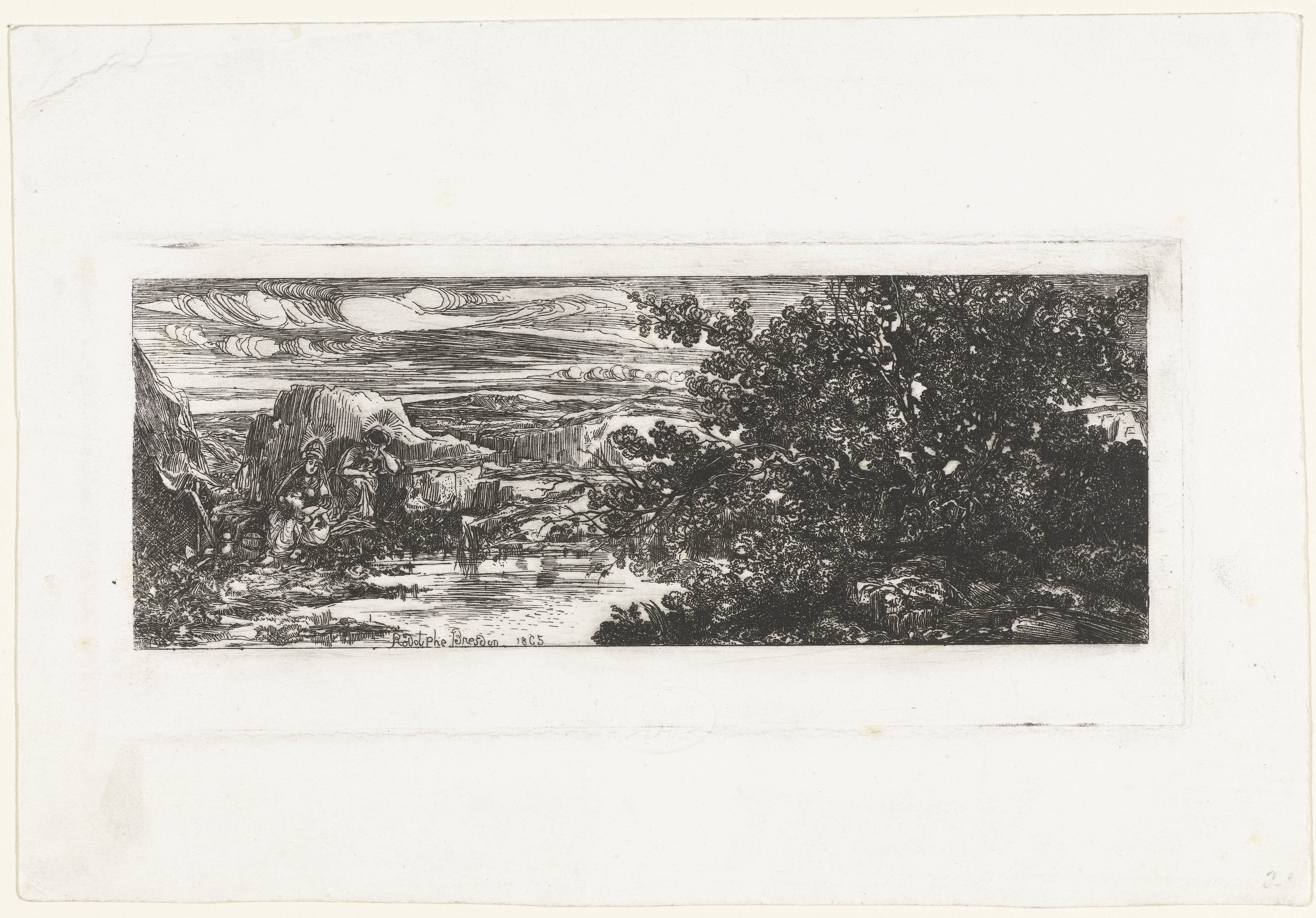 Rest on the Flight into Egypt