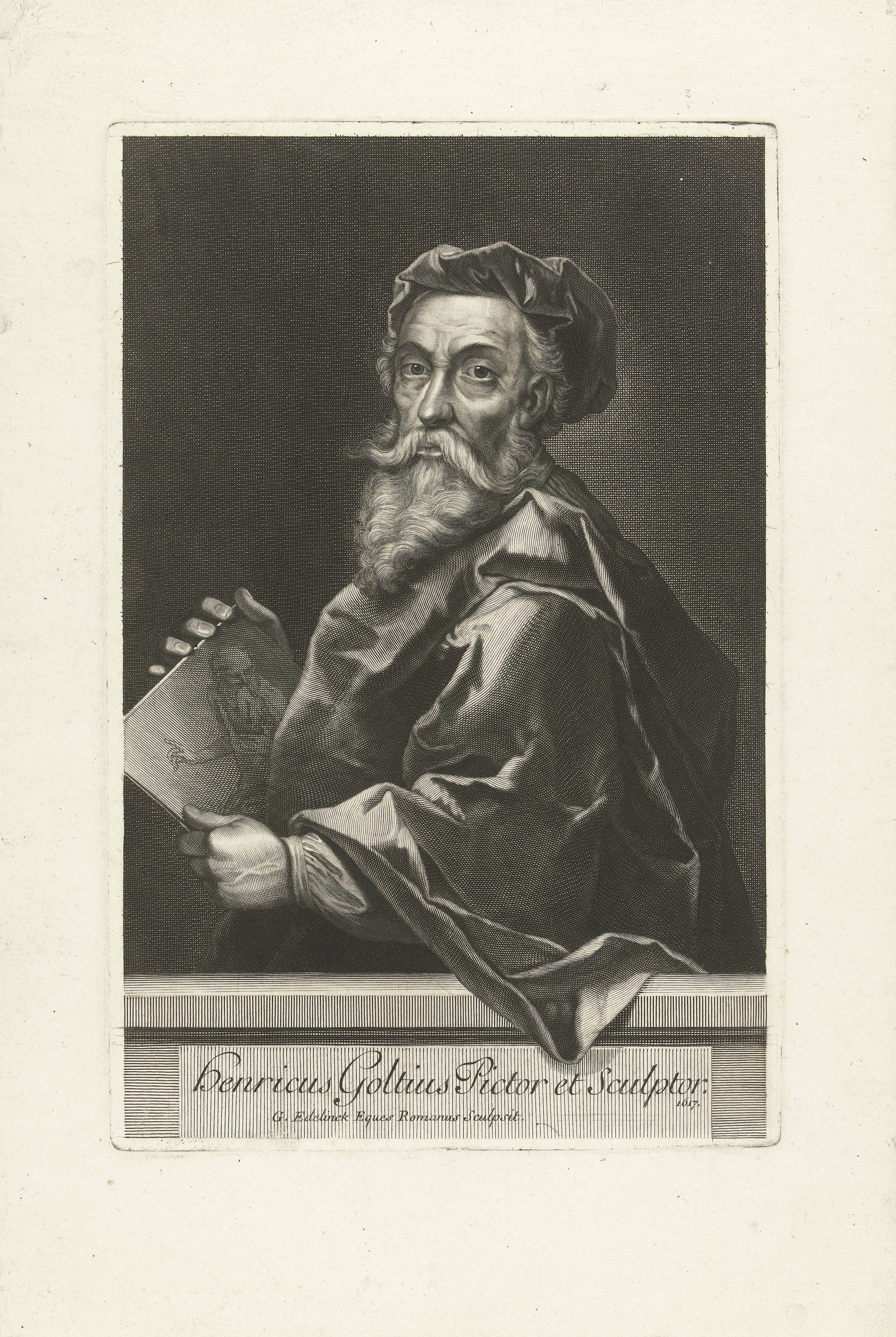 Portret van Hendrick Goltzius