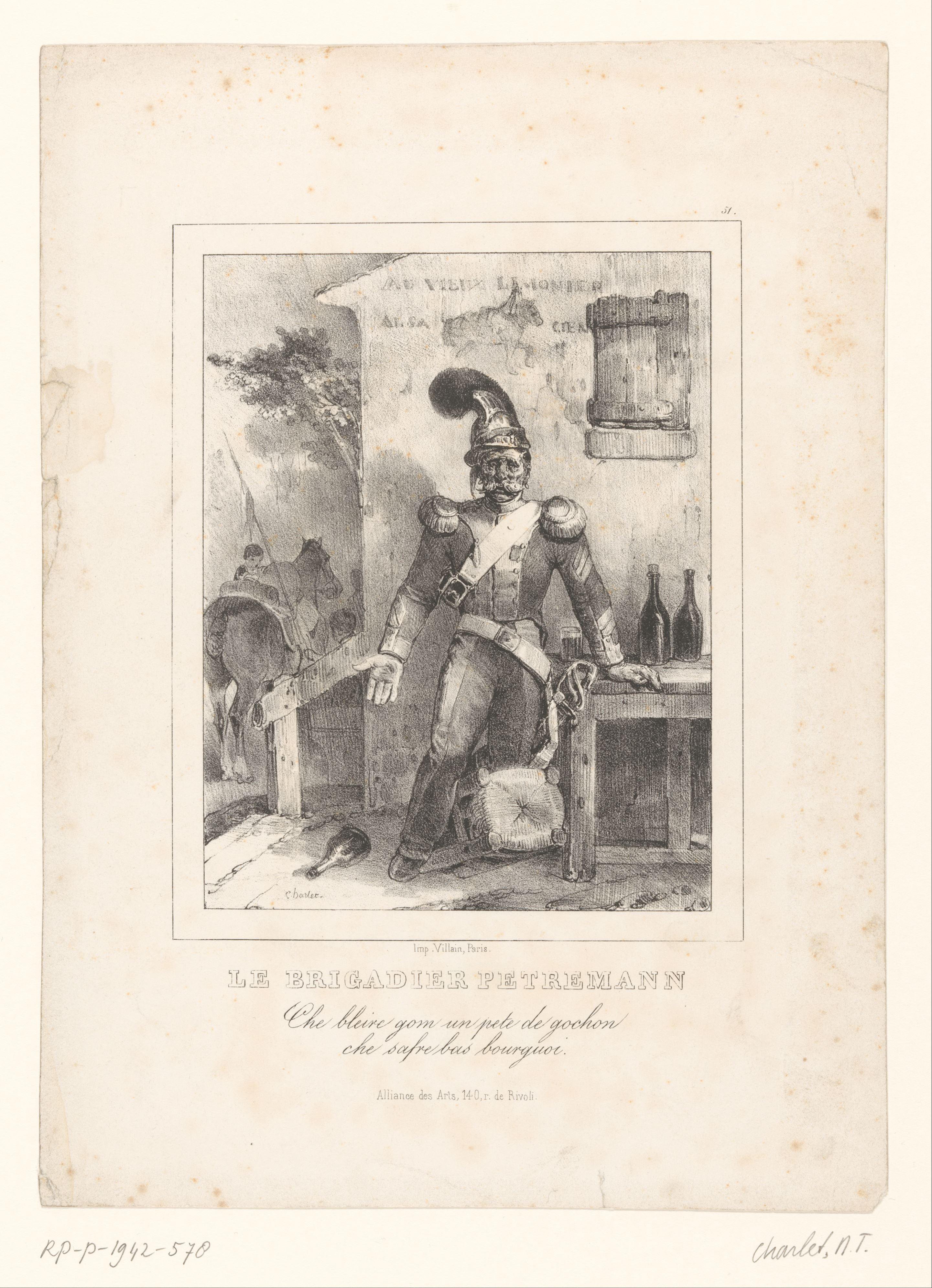 Dronken brigadier Petremann