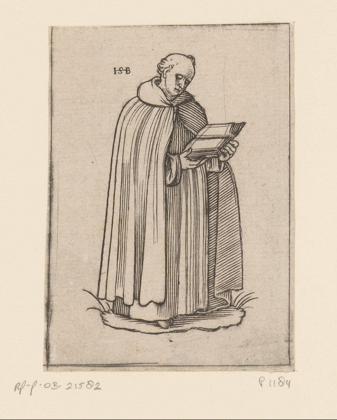 Monnik van de orde der Hieronymusbroeders