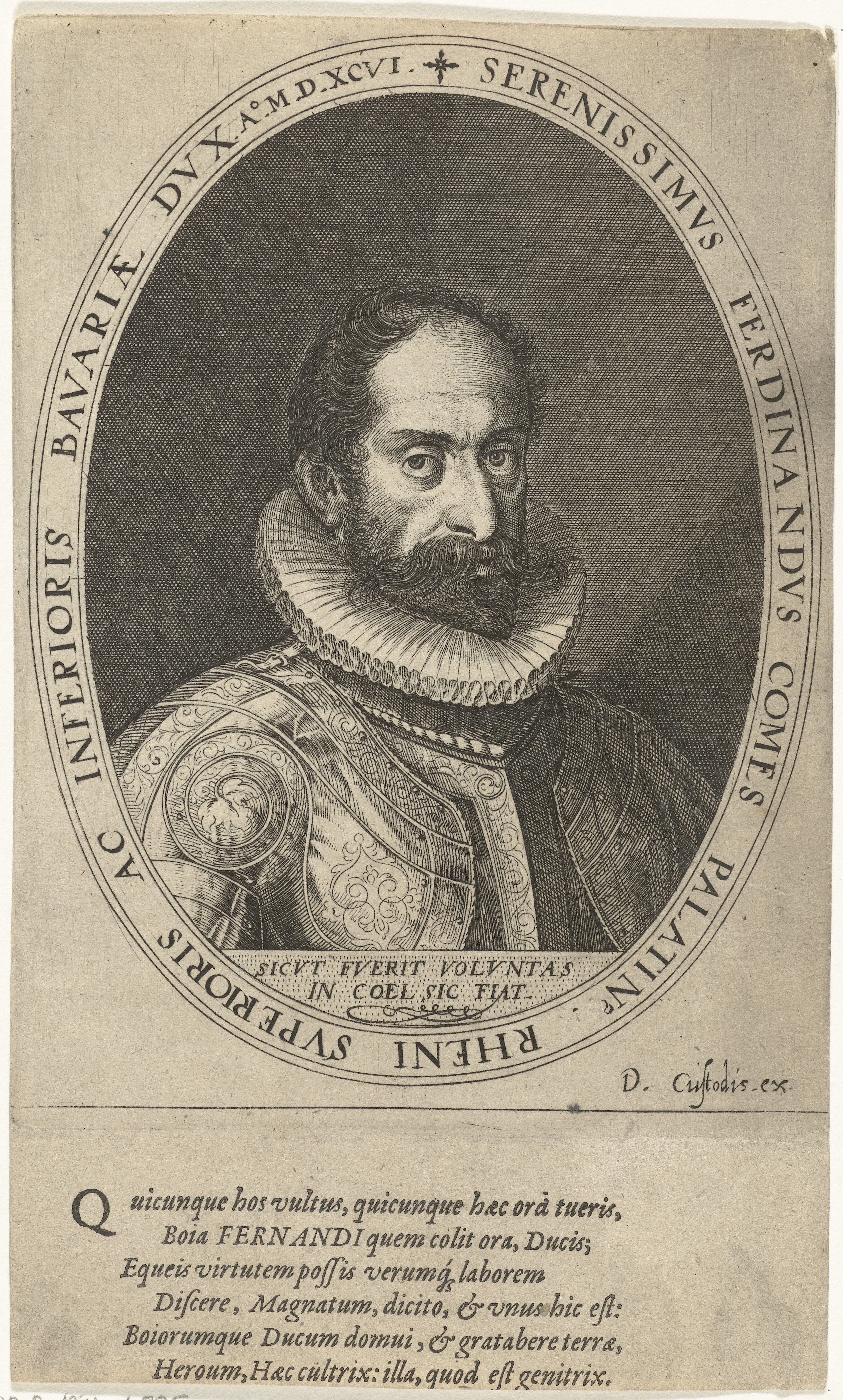 Portret van Ferdinand van Beyeren