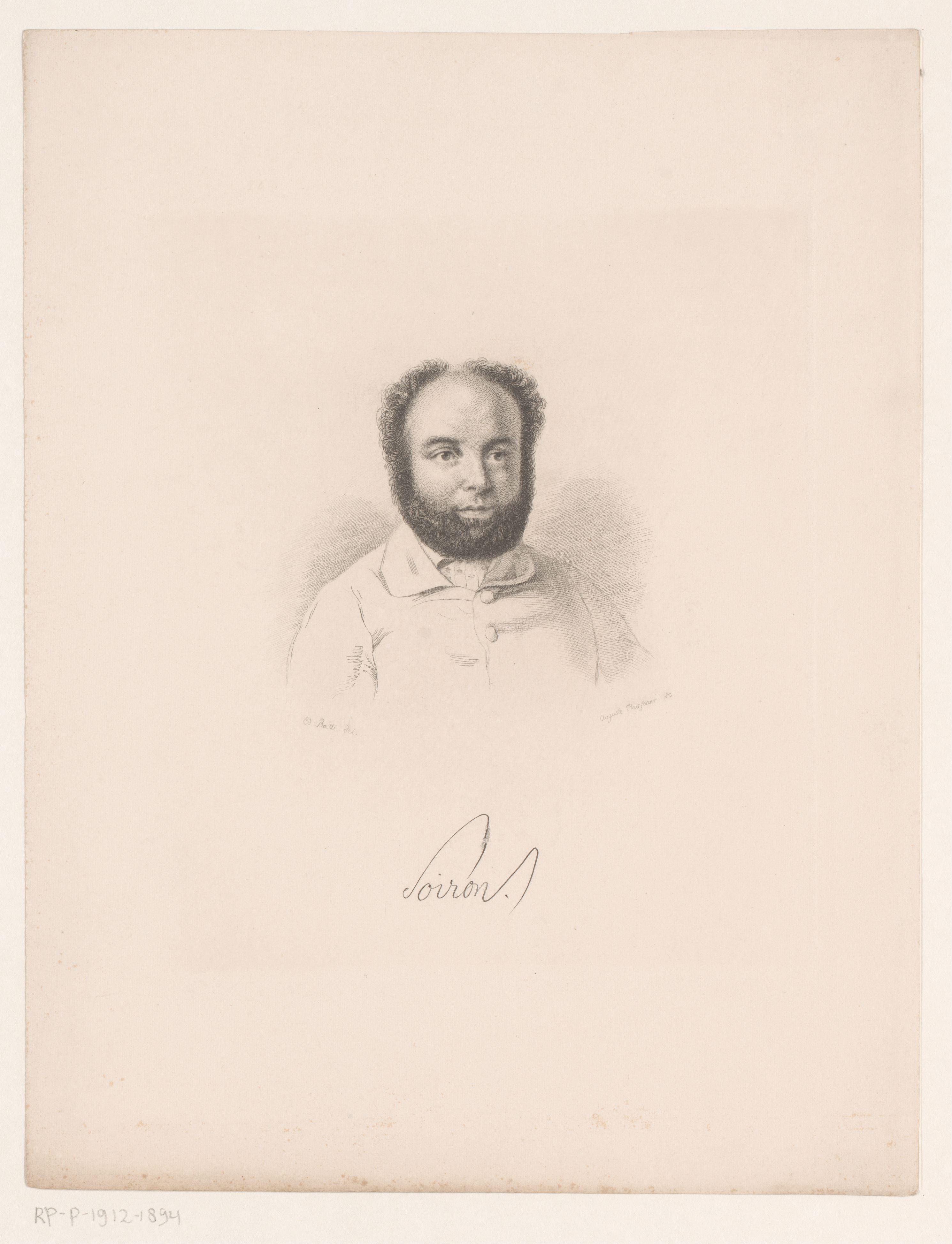 Portret van Alexander von Soiron