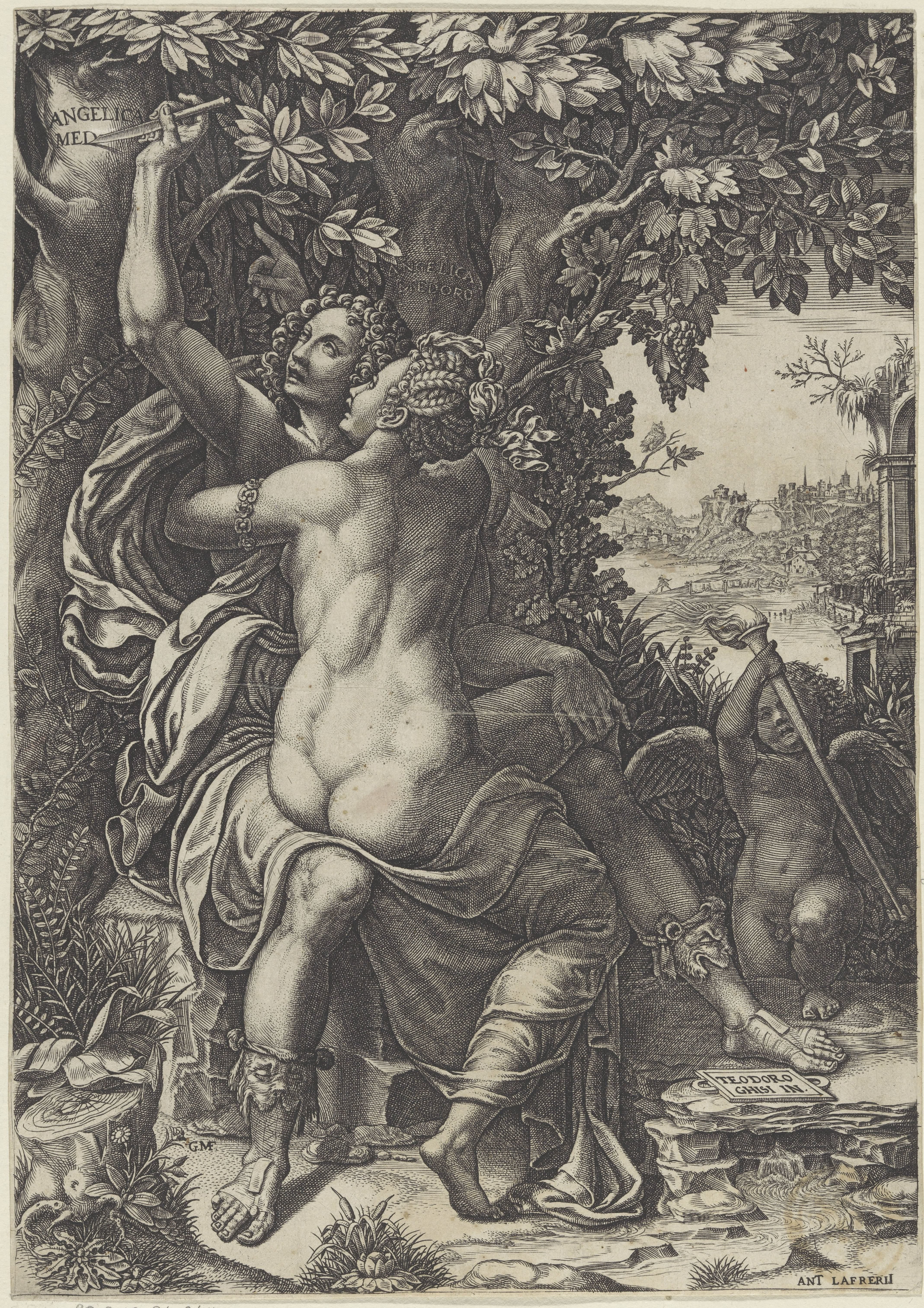 Angelica en Medoro