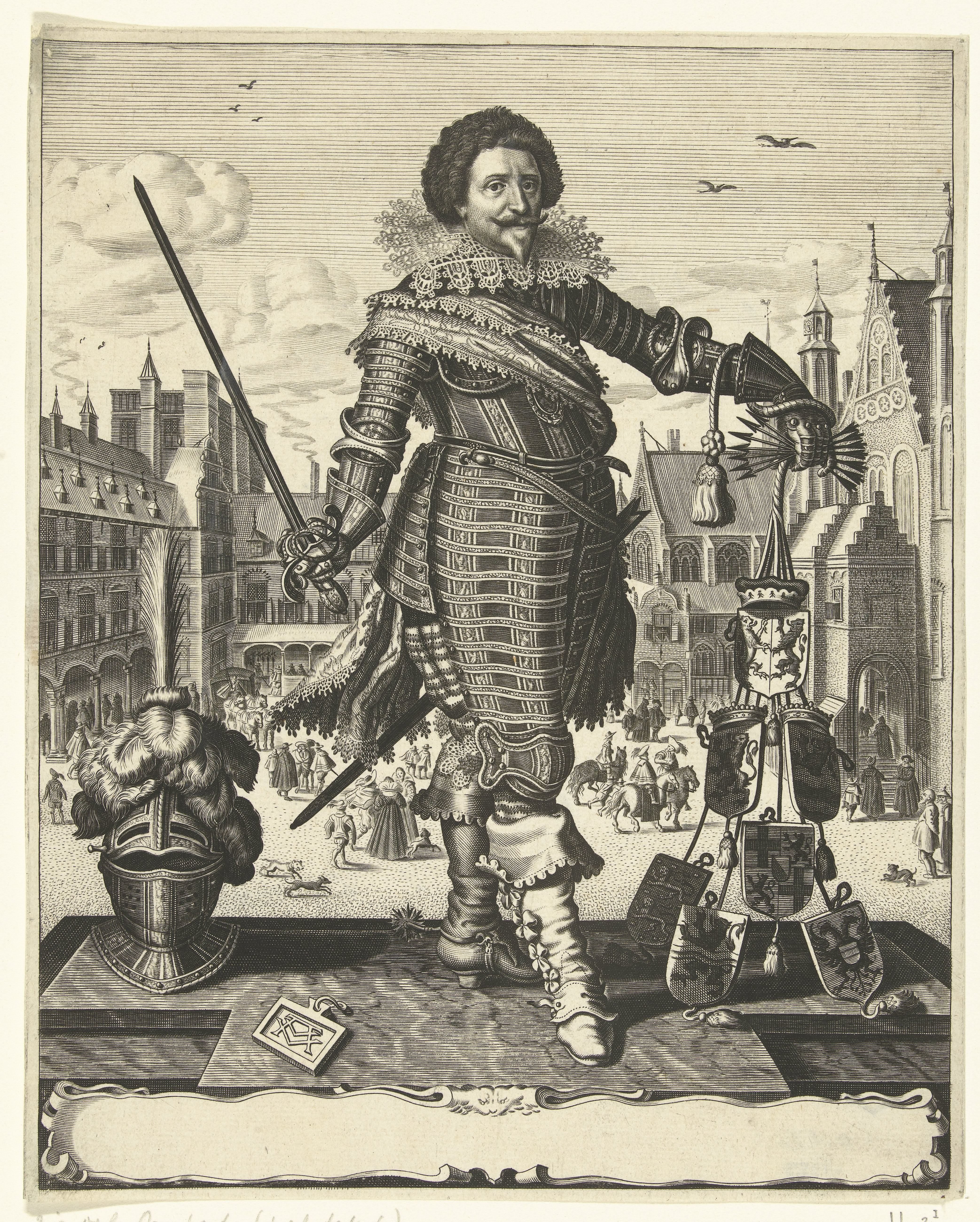 Portret van Frederik Hendrik, prins van Oranje