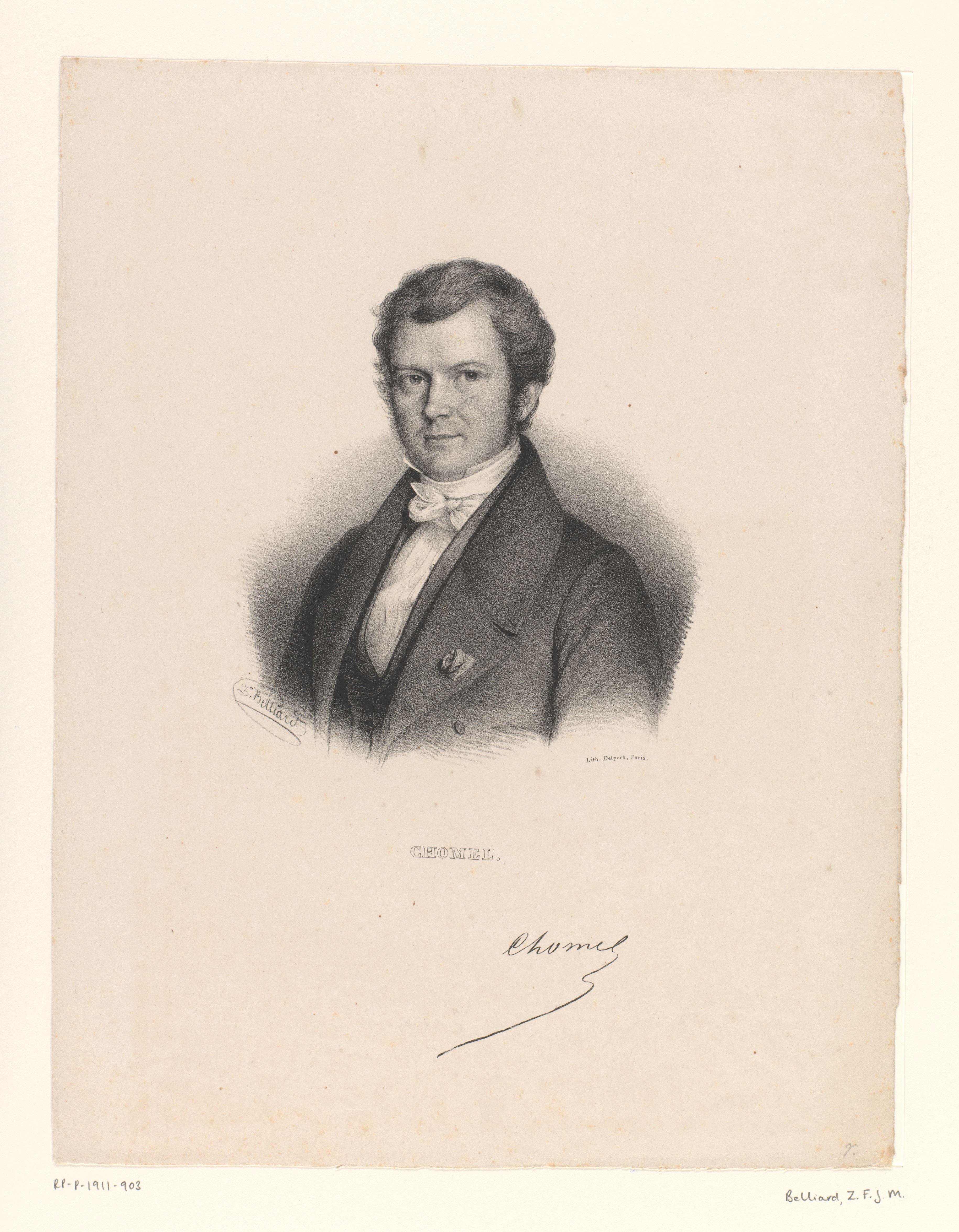 Portret van de patholoog Auguste-François Chomel