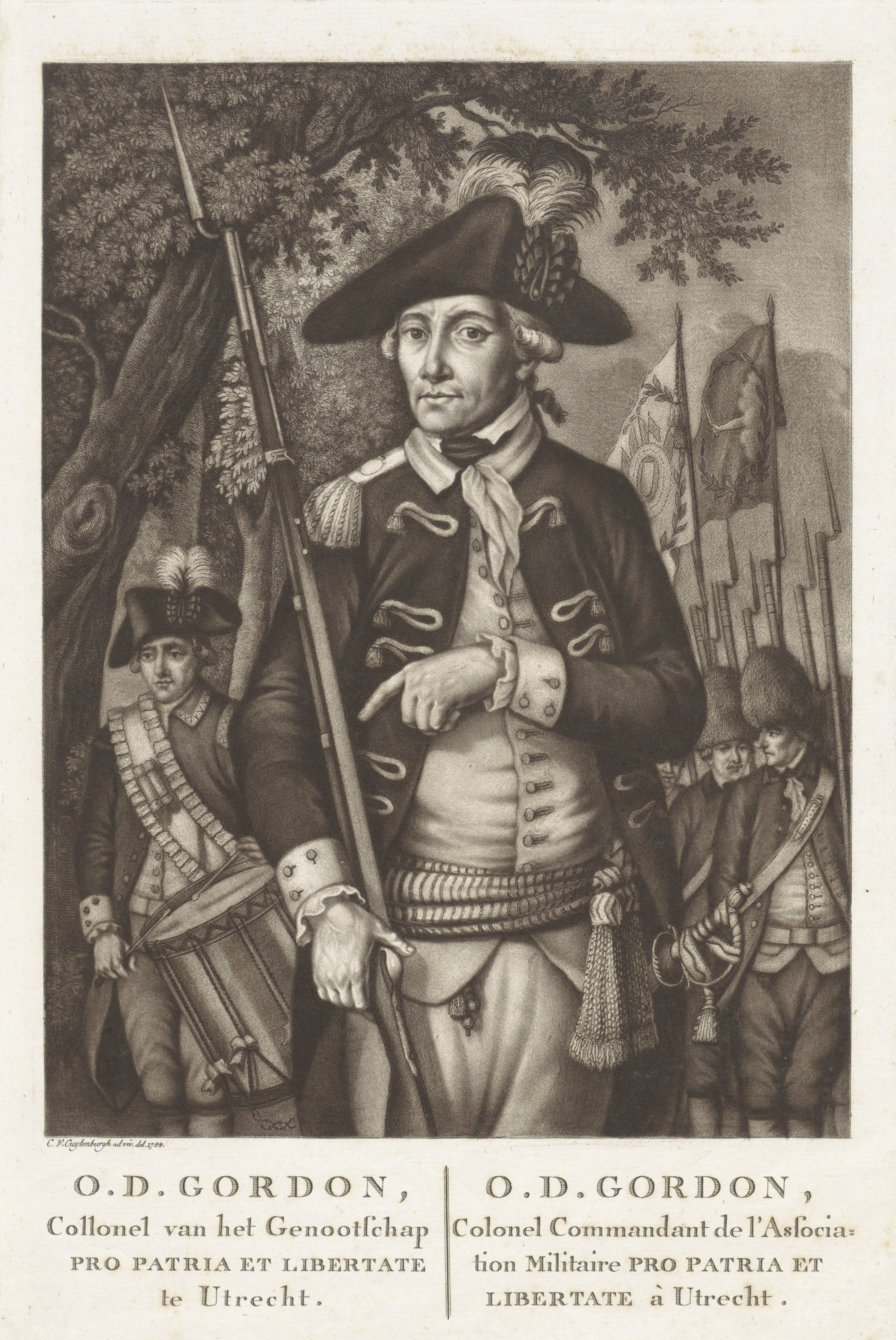 Portret van Otto Derk Gordon