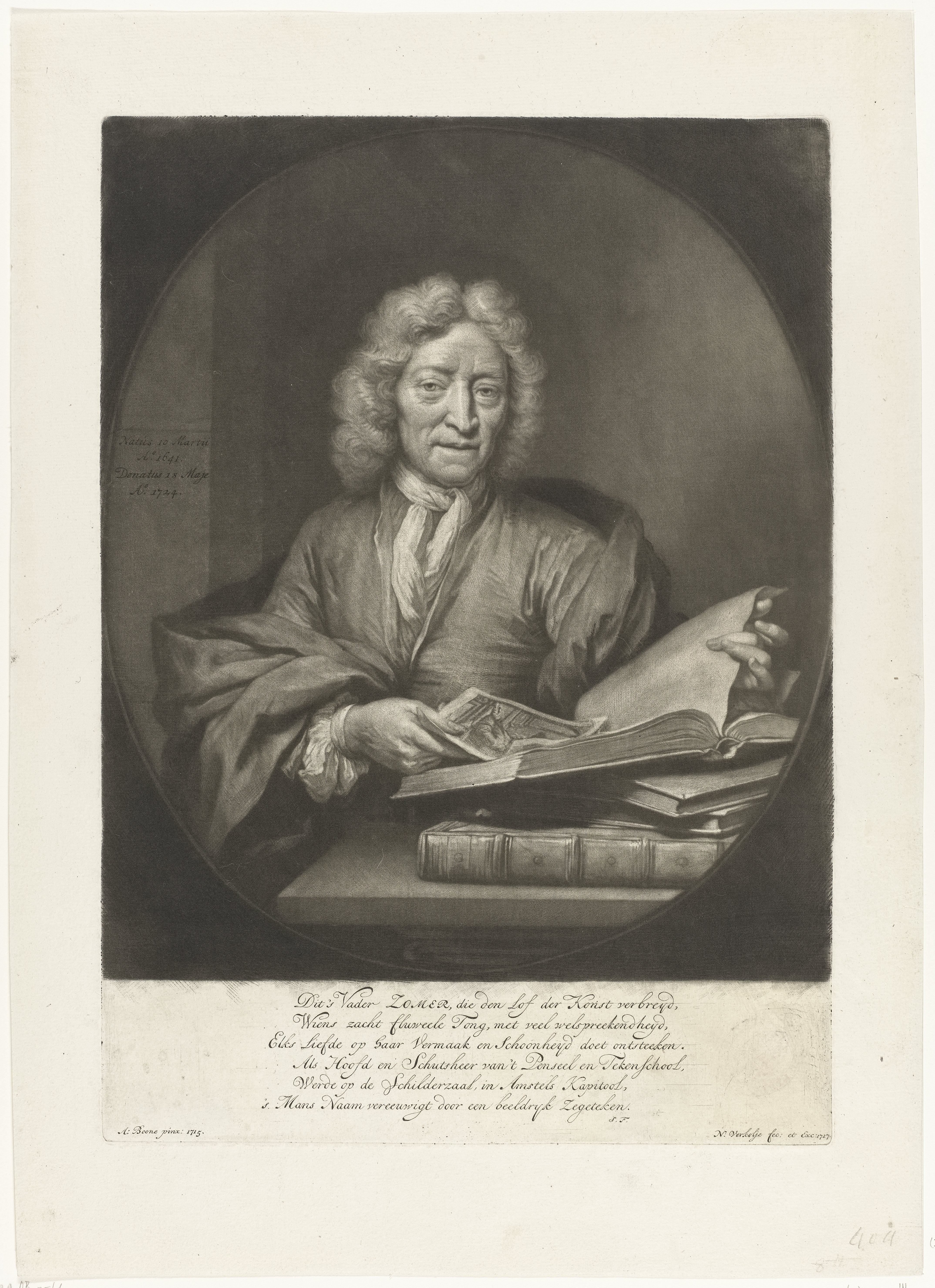 Portret van Jan Pietersz. Zomer