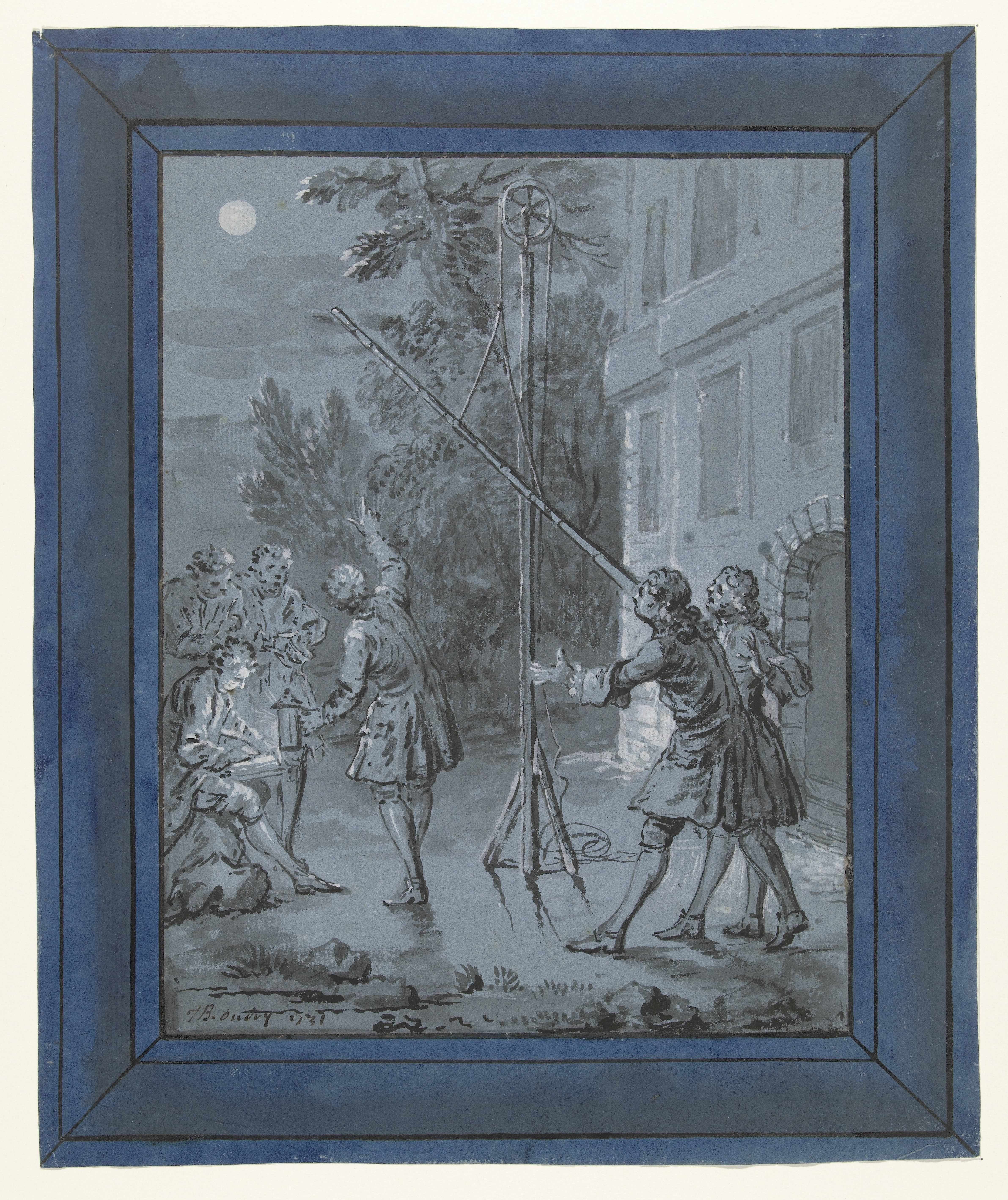 Een dier in de maan / Un Animal dans la Lune