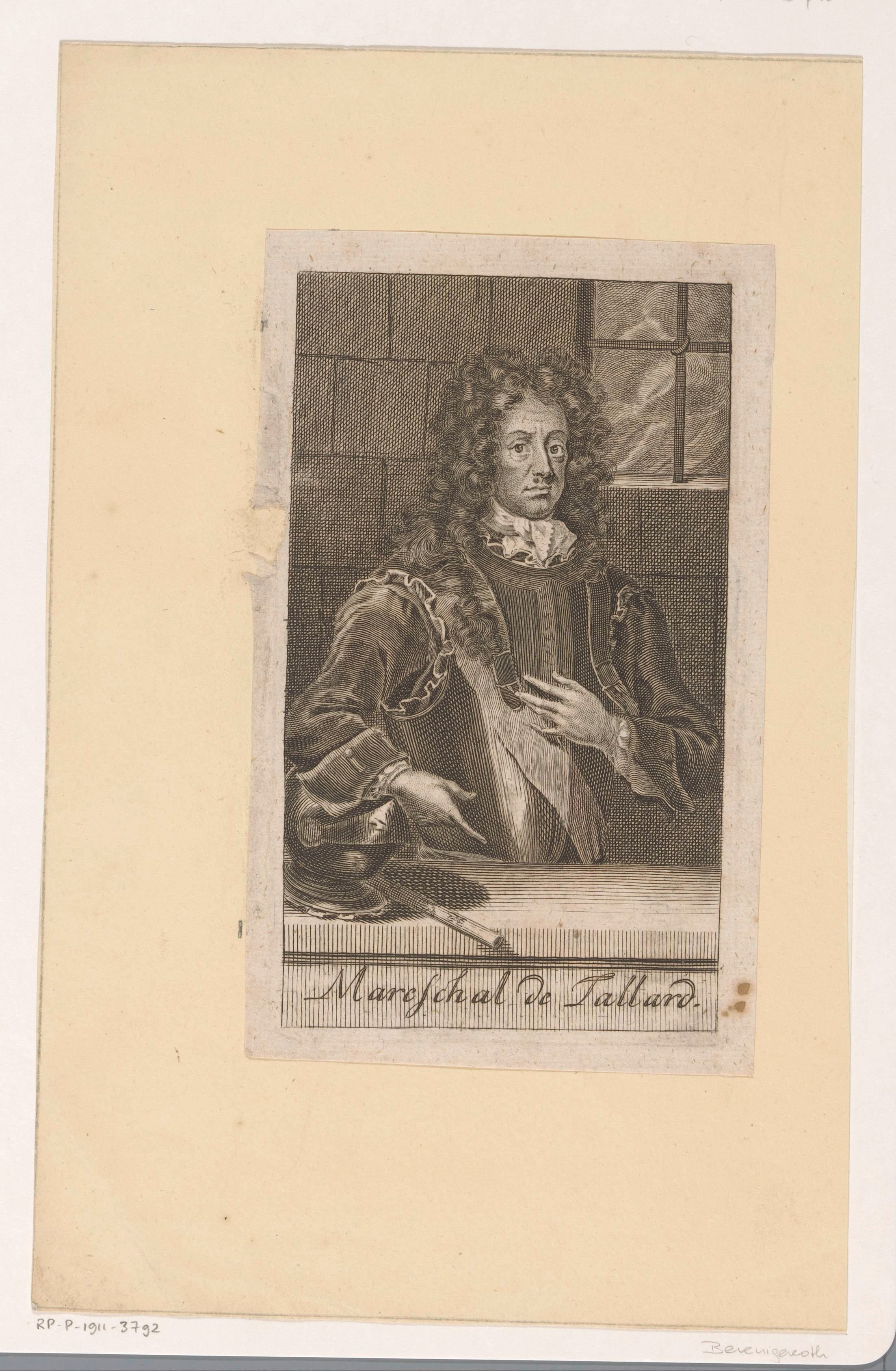 Portret van Camille d'Hostun, duc de Tallard