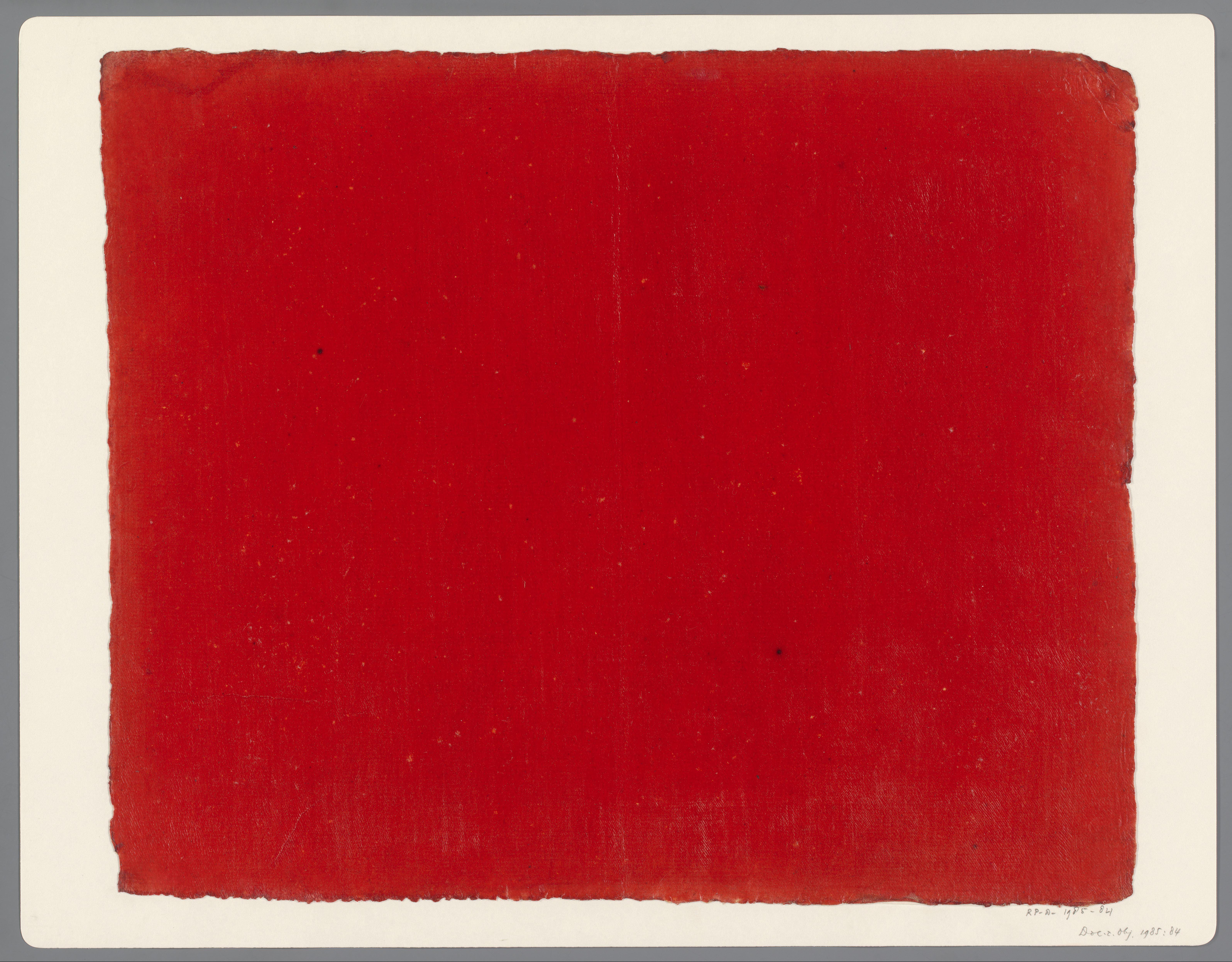 Effen rood papier
