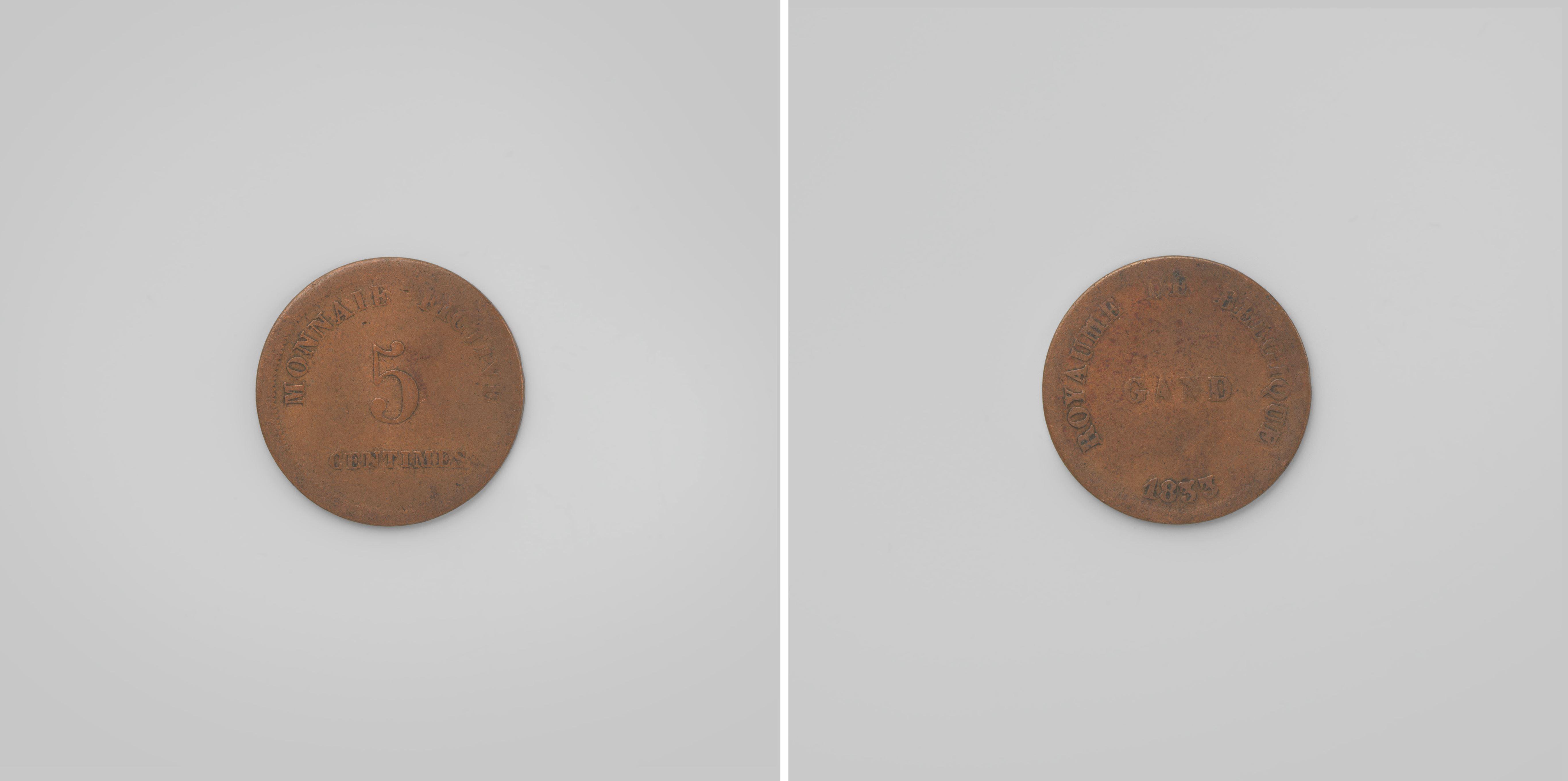 5 centimes uit Gent