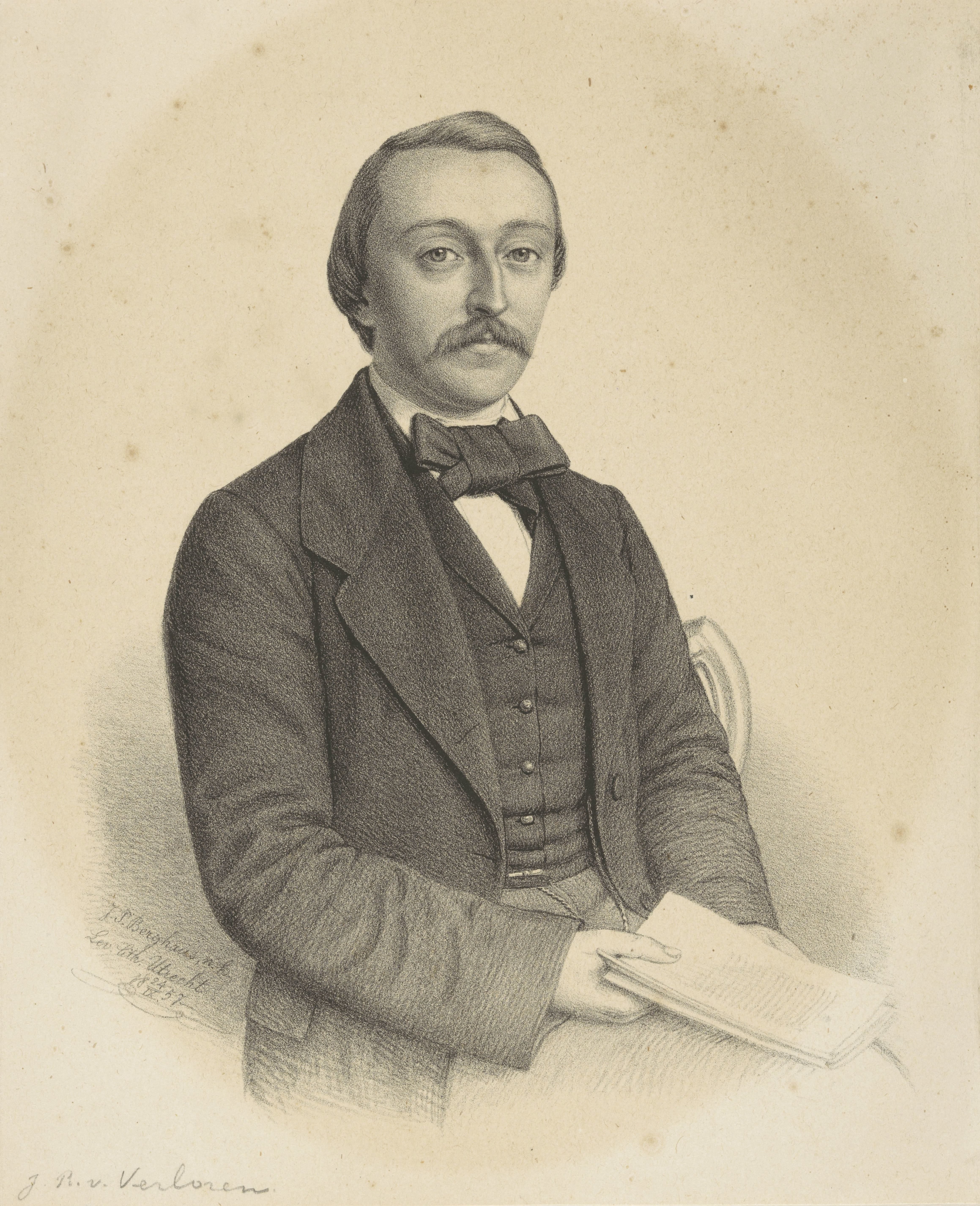 Portret van een onbekende man