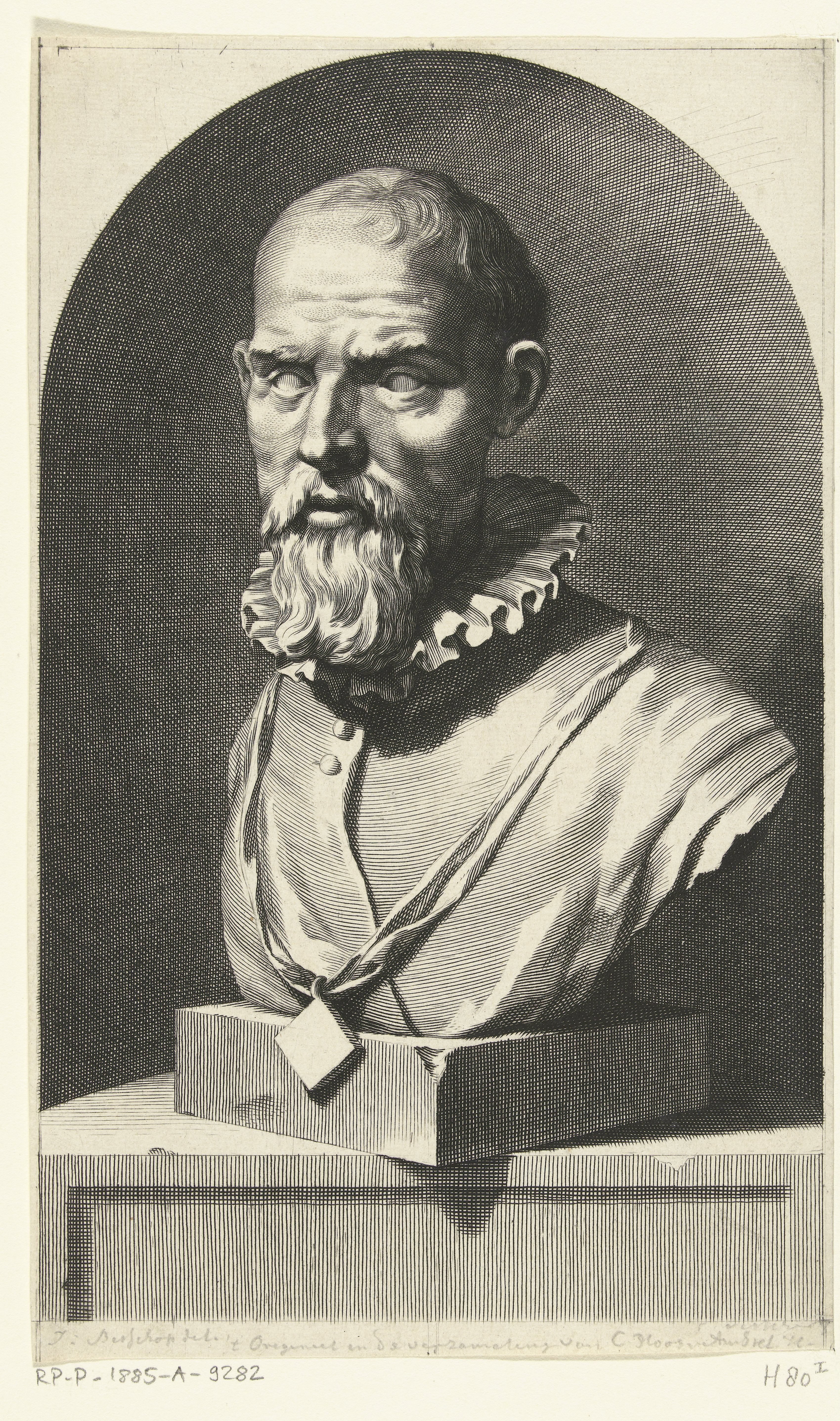 Portretbuste van Pieter Adriaansz. van der Werff