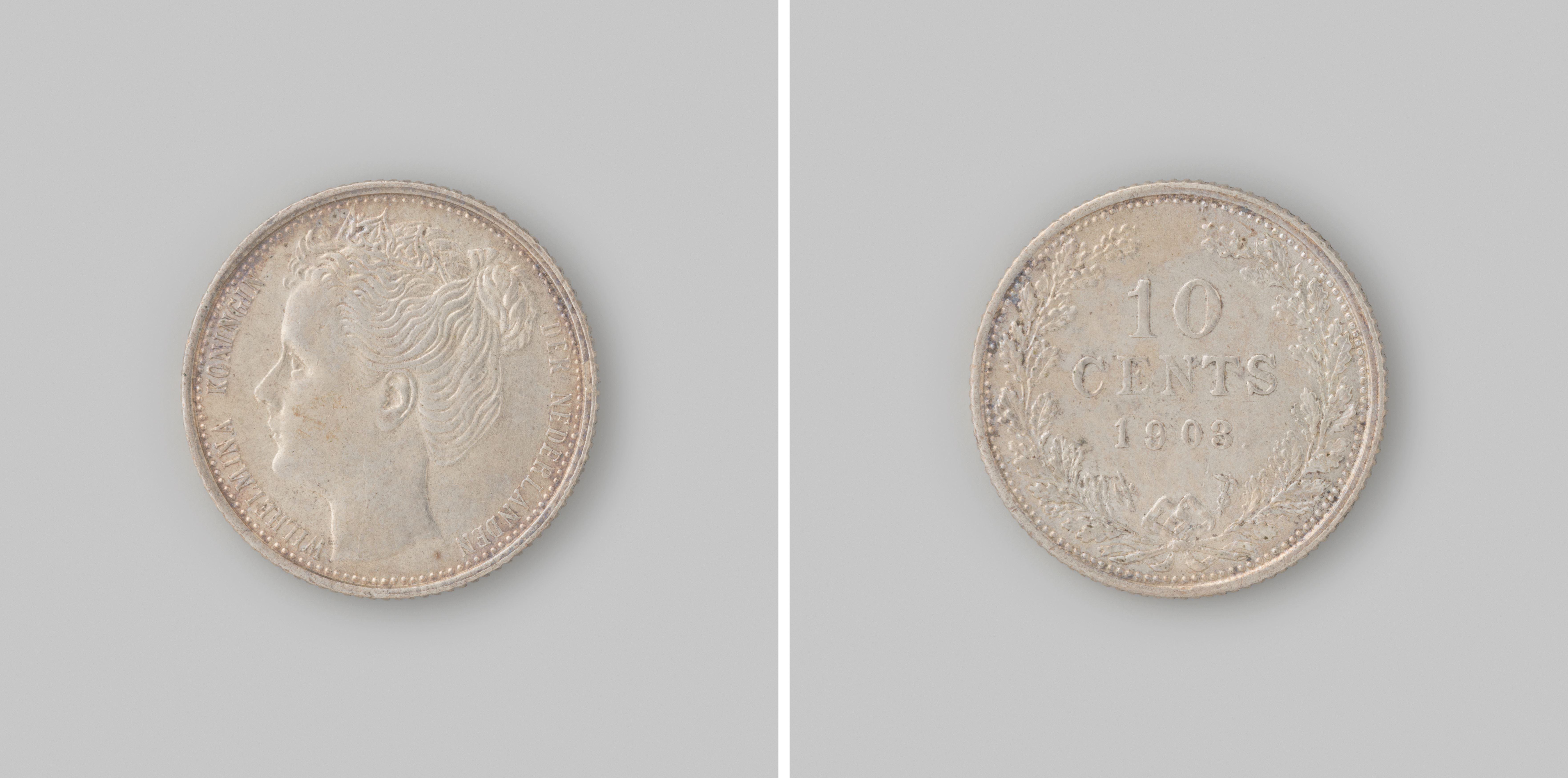 Nederlandse 10 cent, 1903