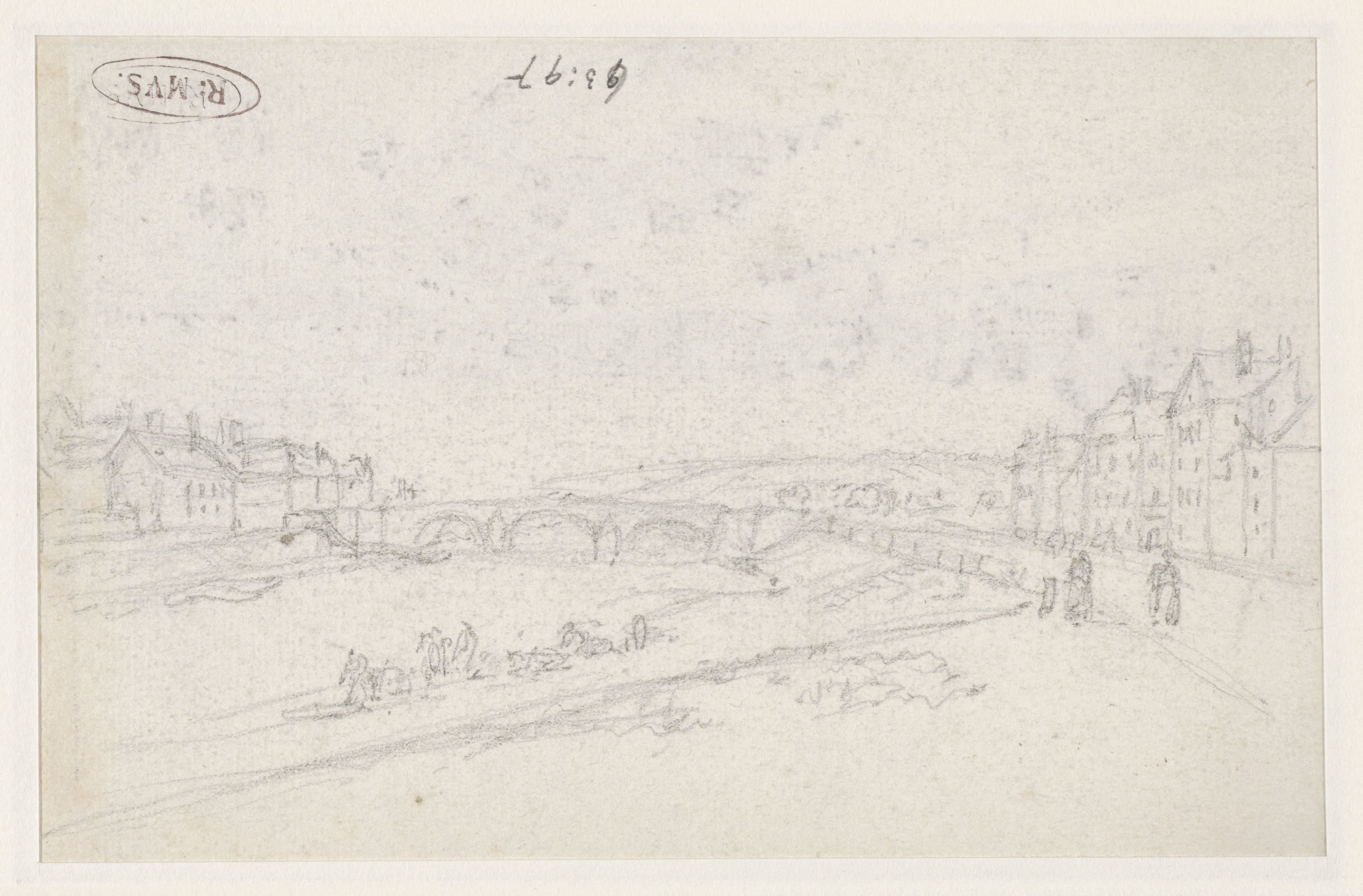 De Seine buiten de stad