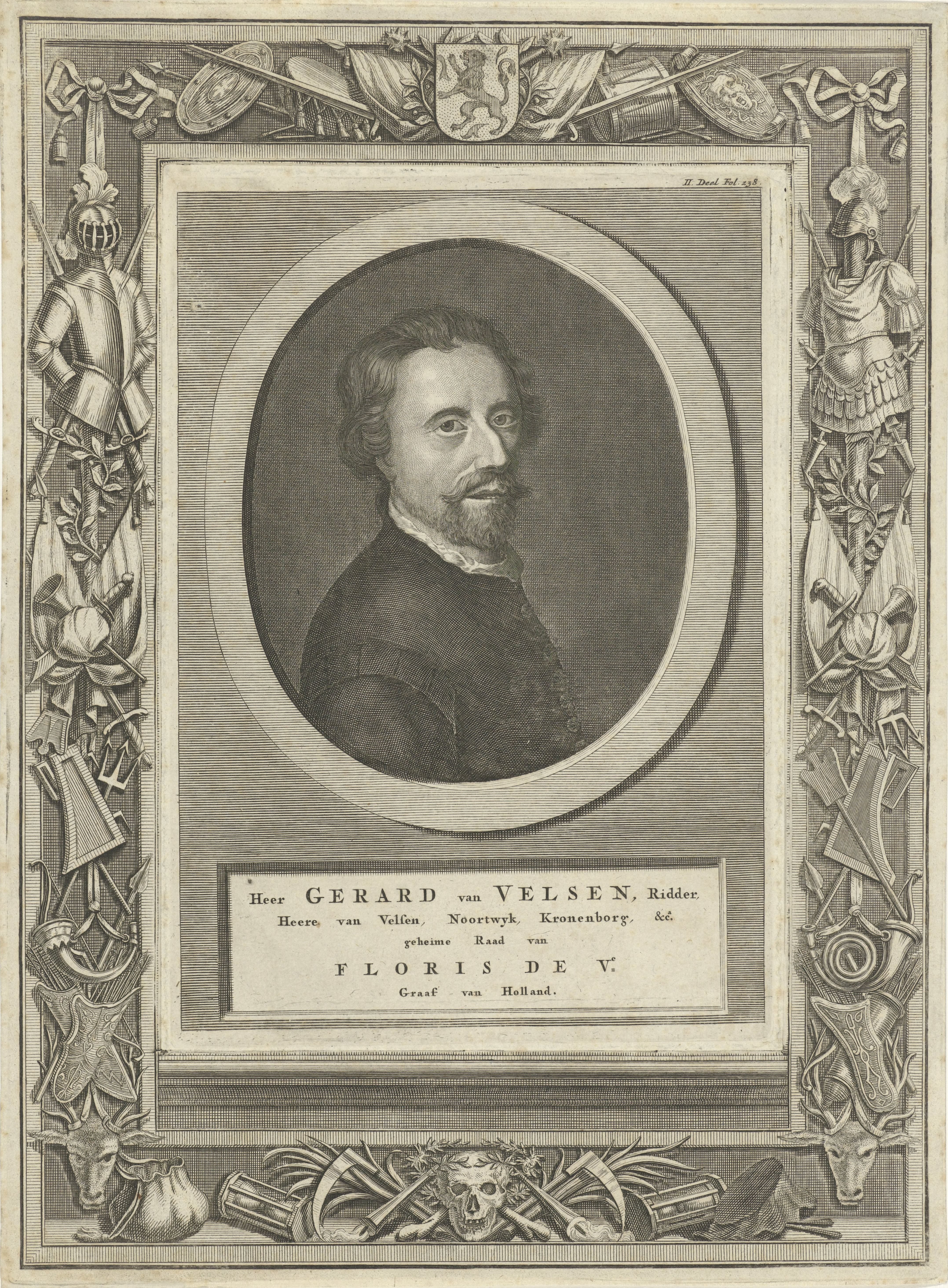 Portret van Gerard van Velzen