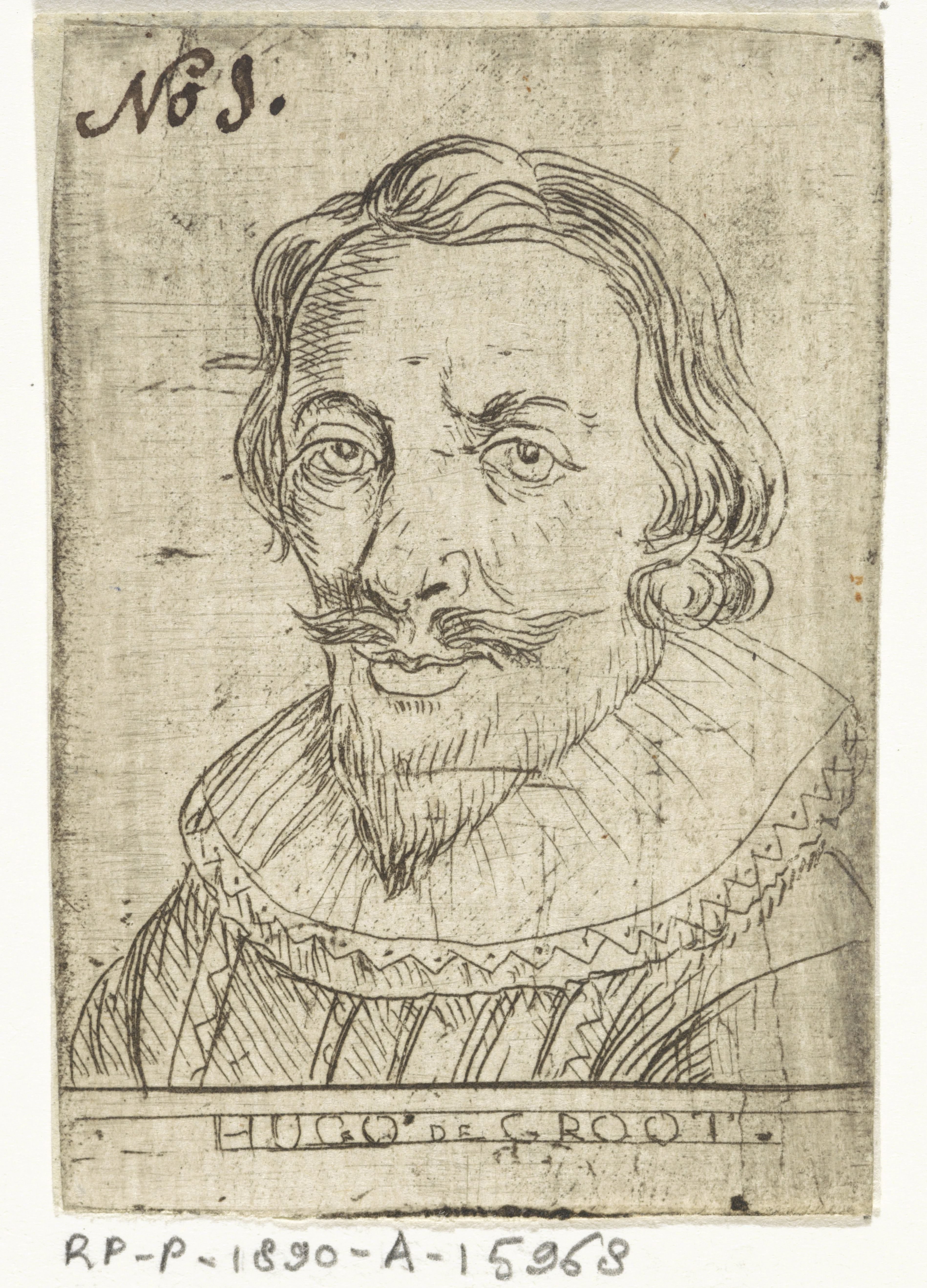 Portret van Hugo de Groot