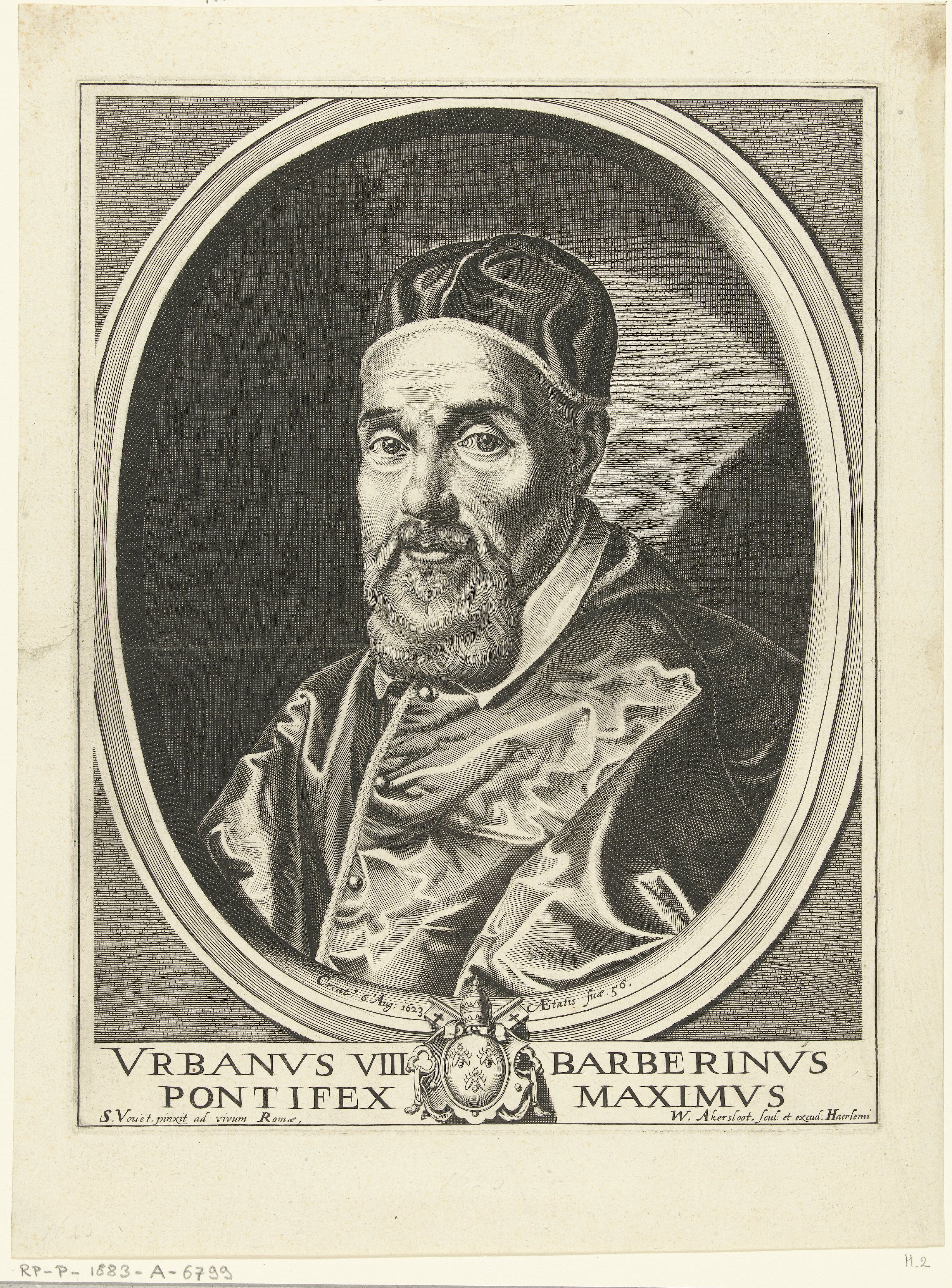 Portret van paus Urbanus VIII