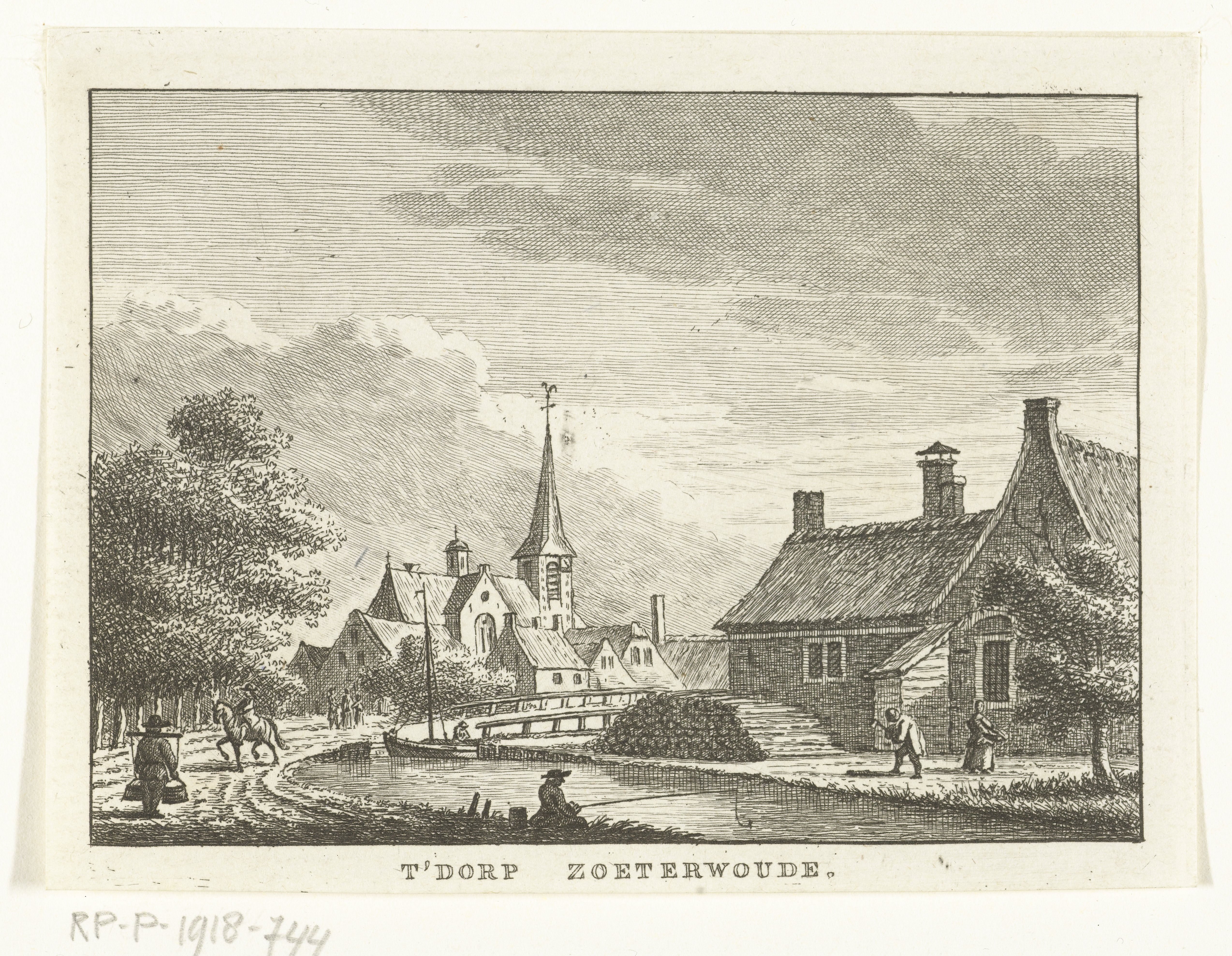 Dorpsgezicht te Zoeterwoude