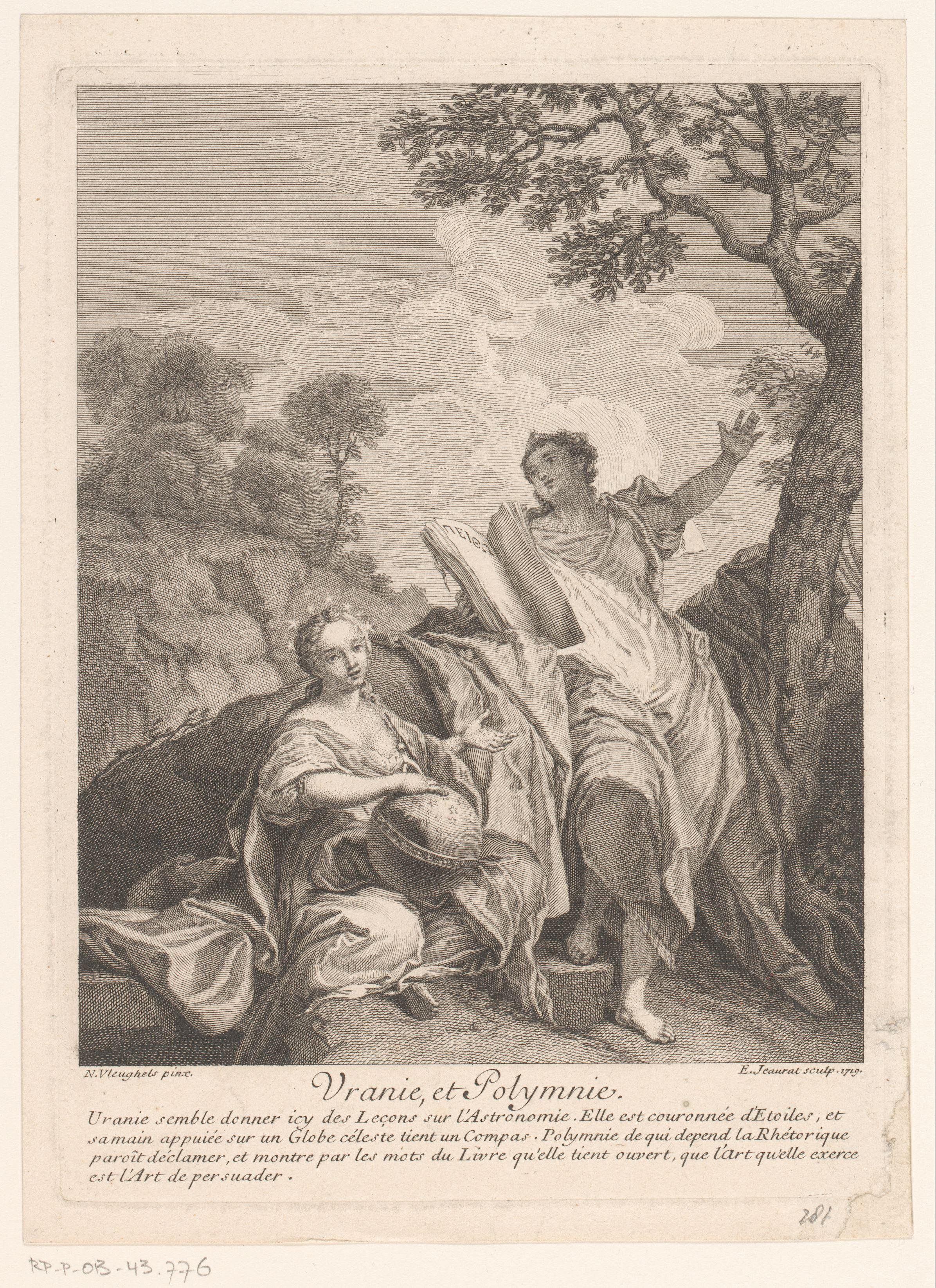 Urania en Polyhymnia