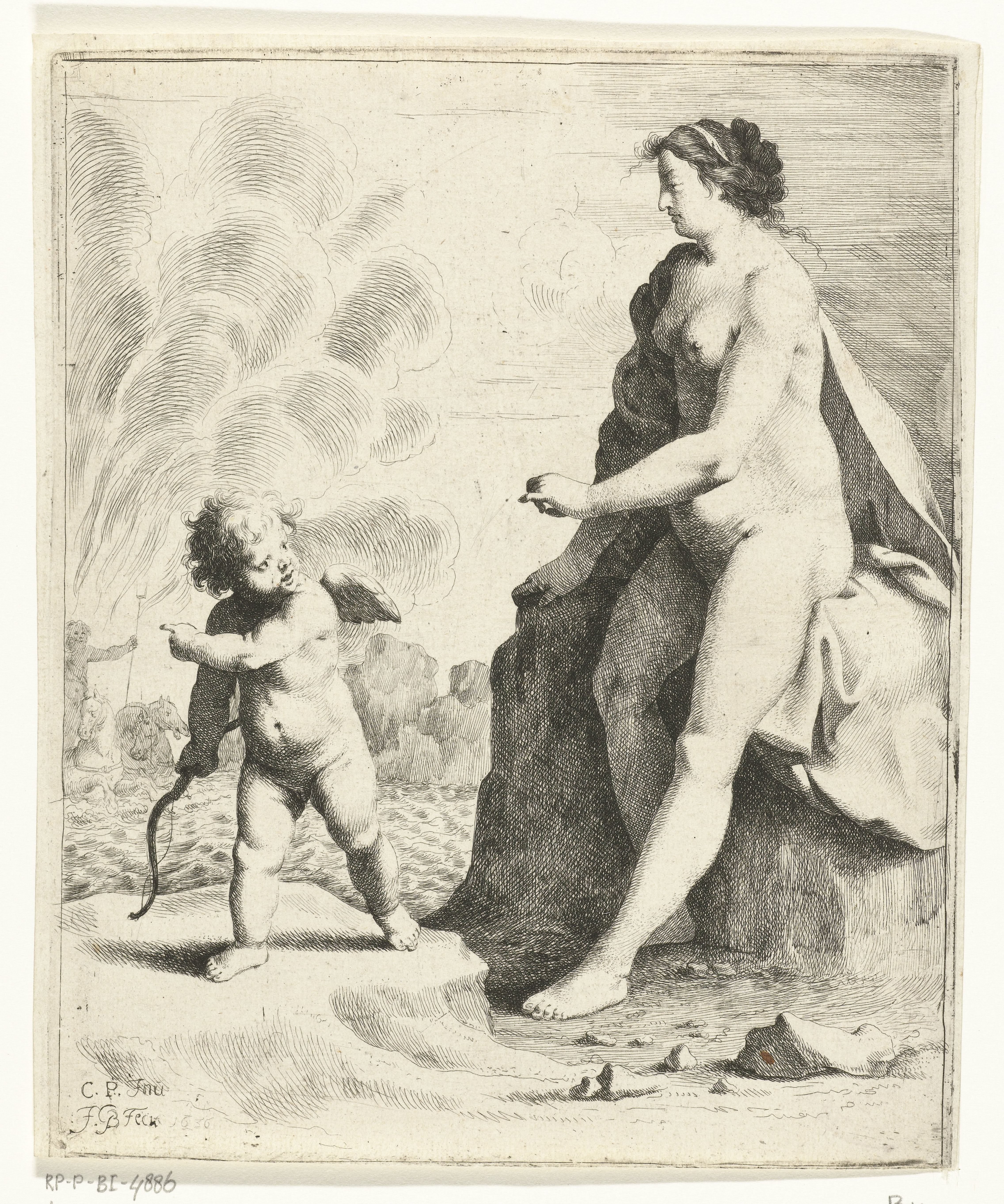 Venus en Cupido