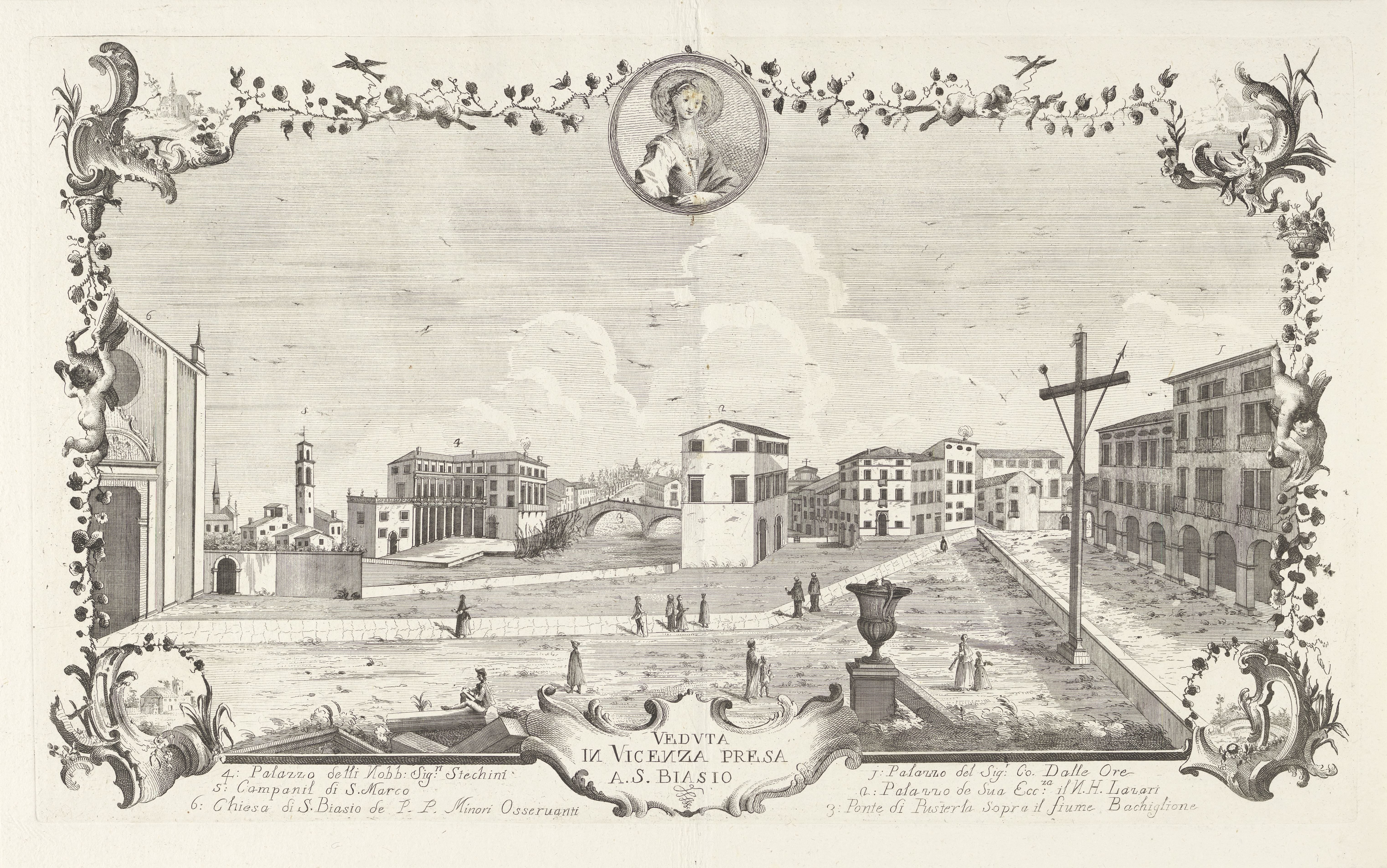 Chiesa di S. Biasio en omliggende gebouwen in Vicenza