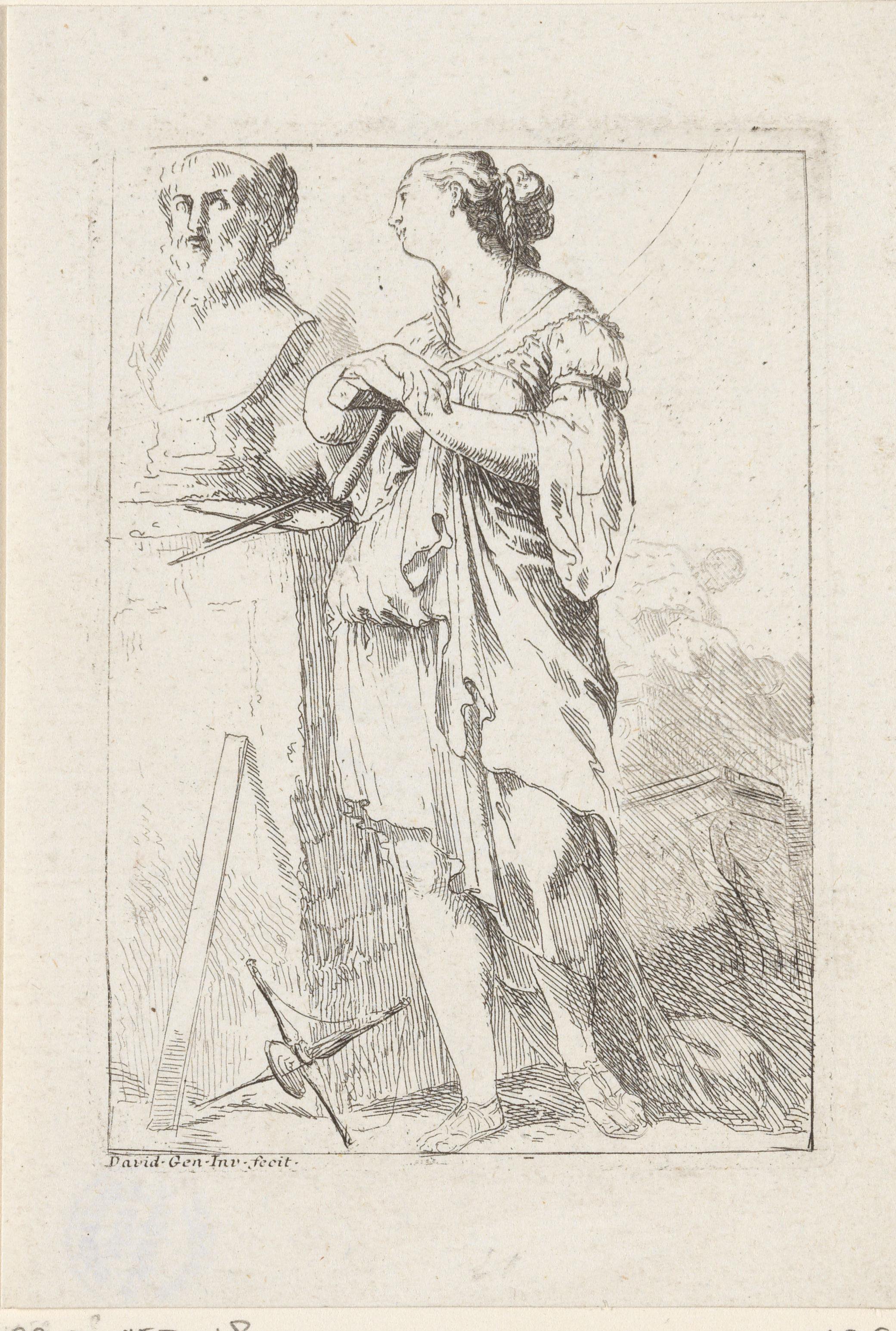Allegorie op de sculptuur