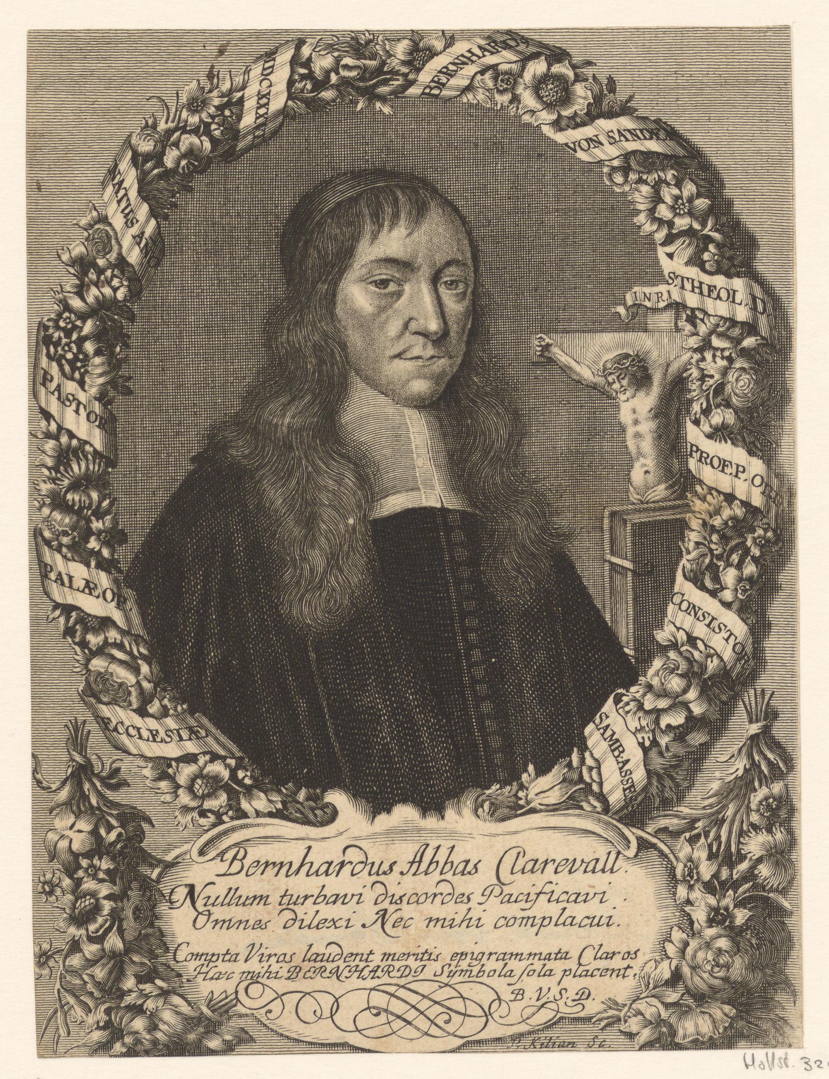Portret van Bernhard von Sanden