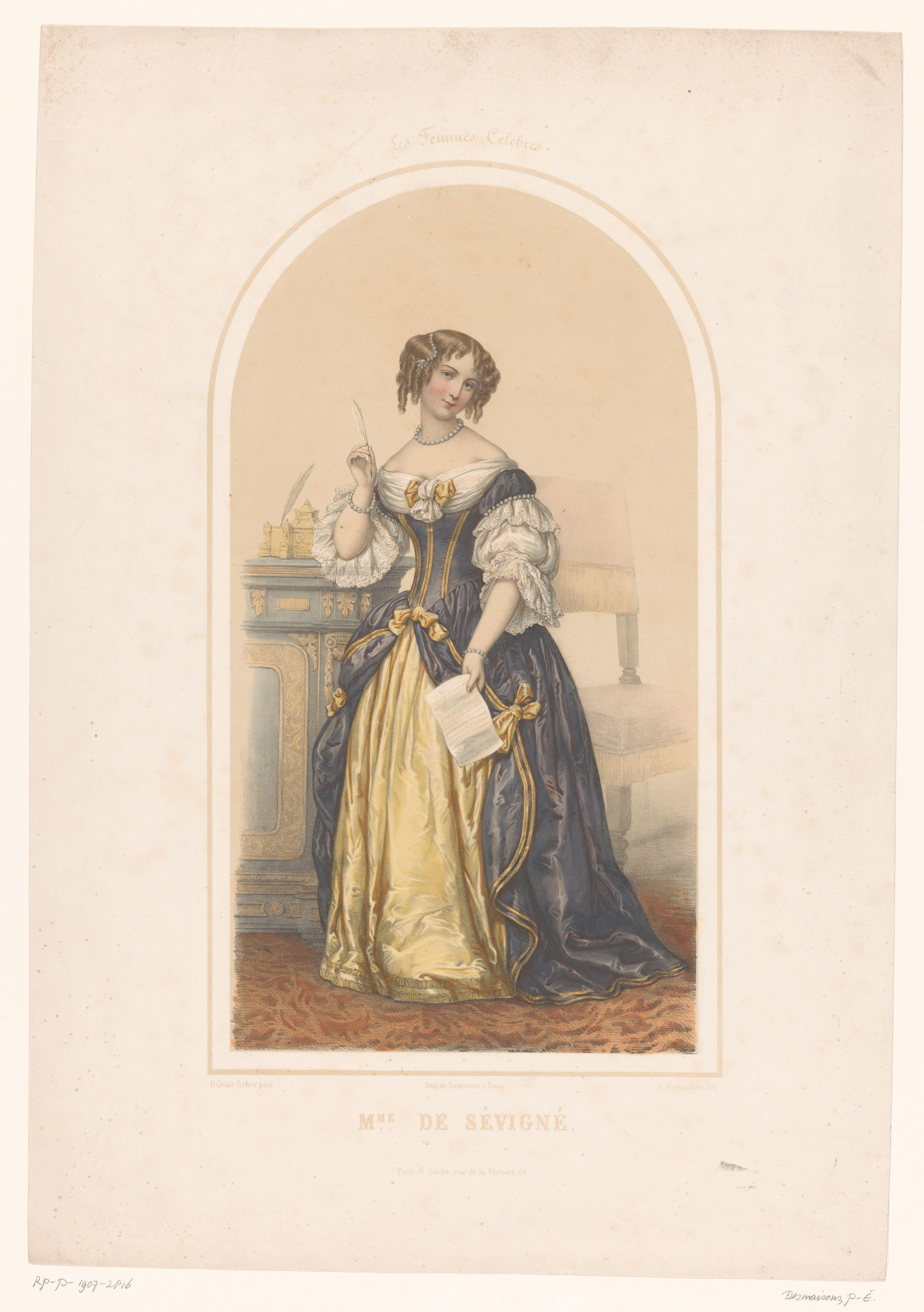 Portret van Madame de Sévigné