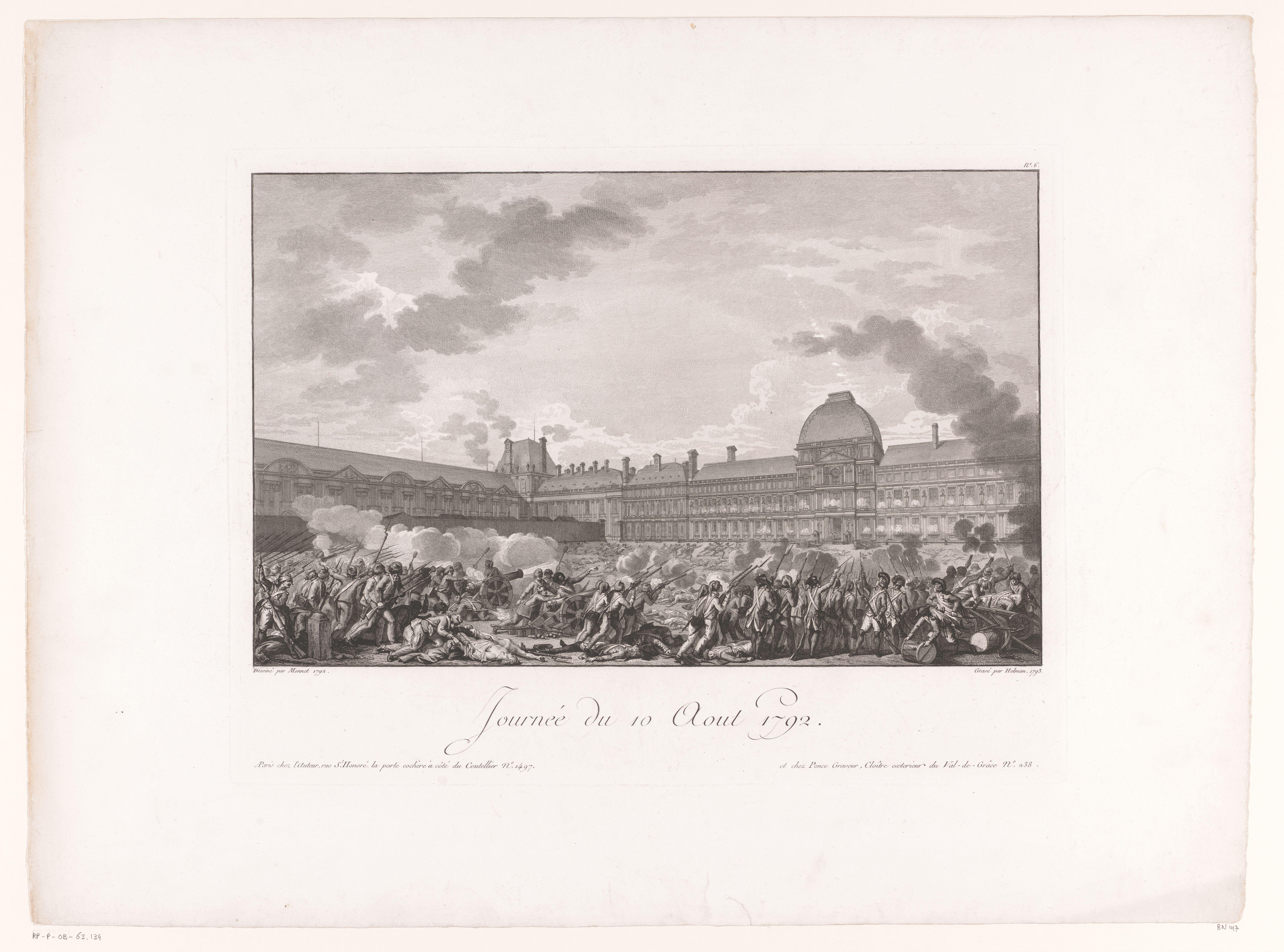 Bestorming van de Tuilerieën
