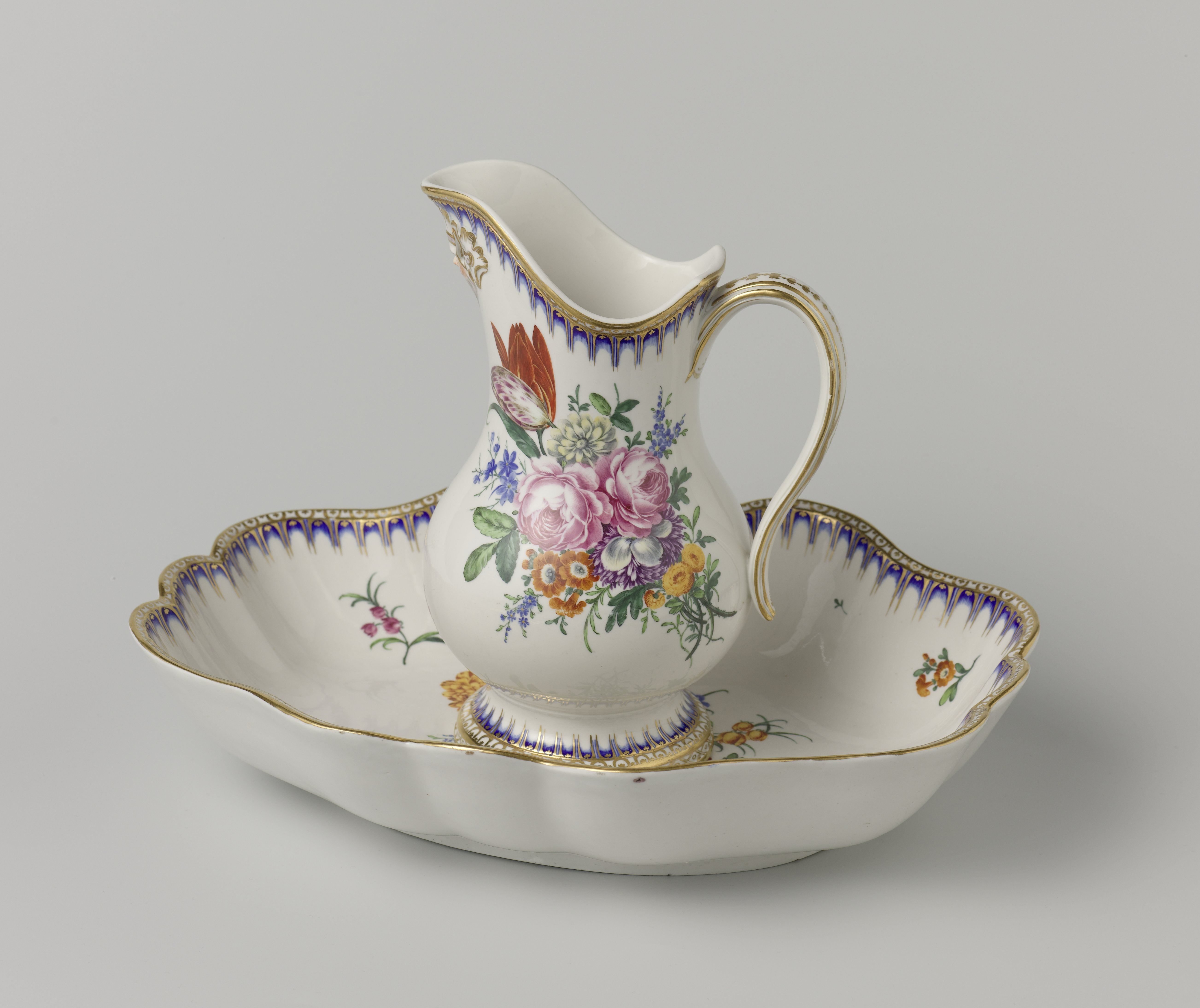 Ewer and basin