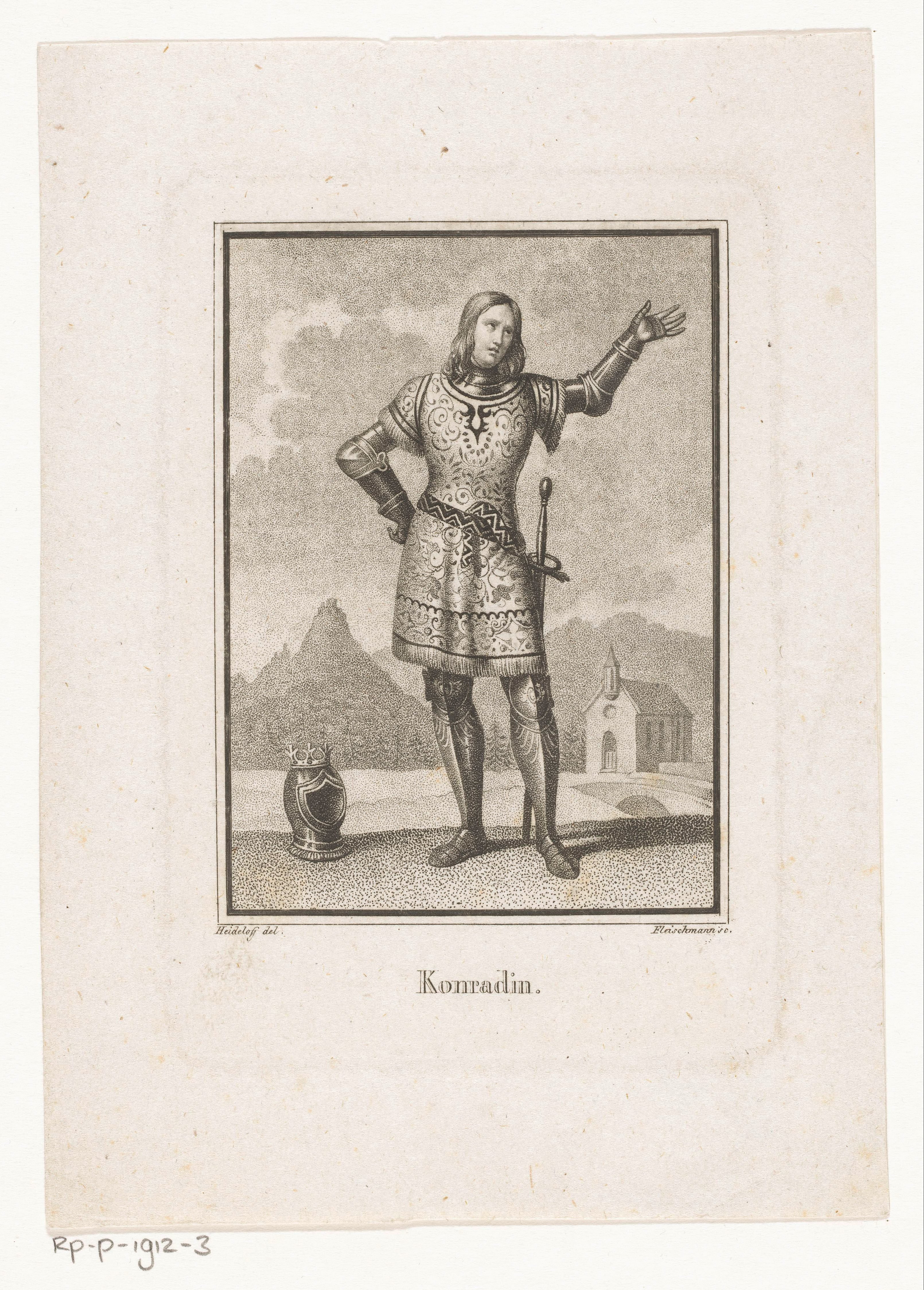 Portret van Konradijn