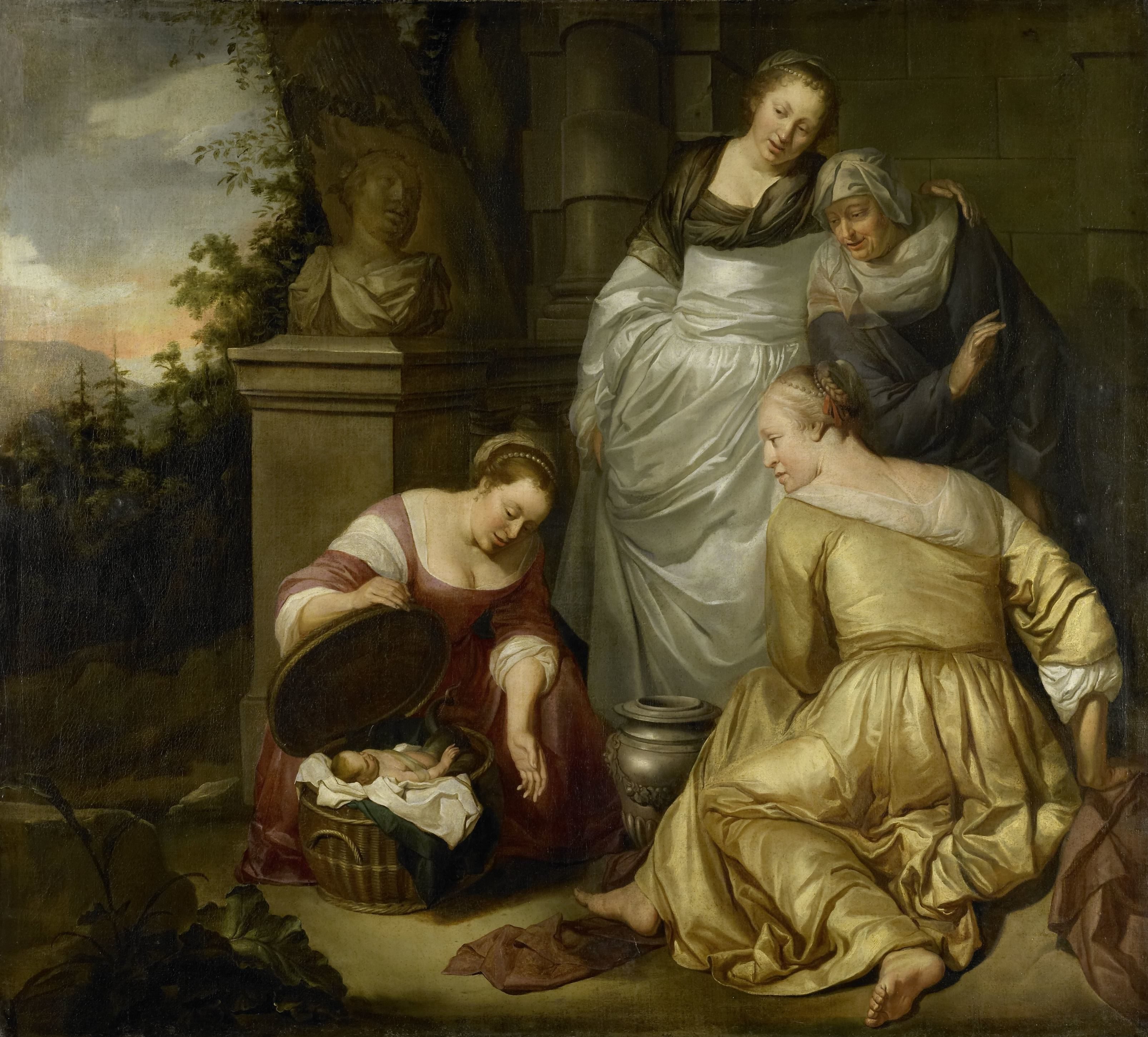 Erichthonius found by the daughters of Cecrops
