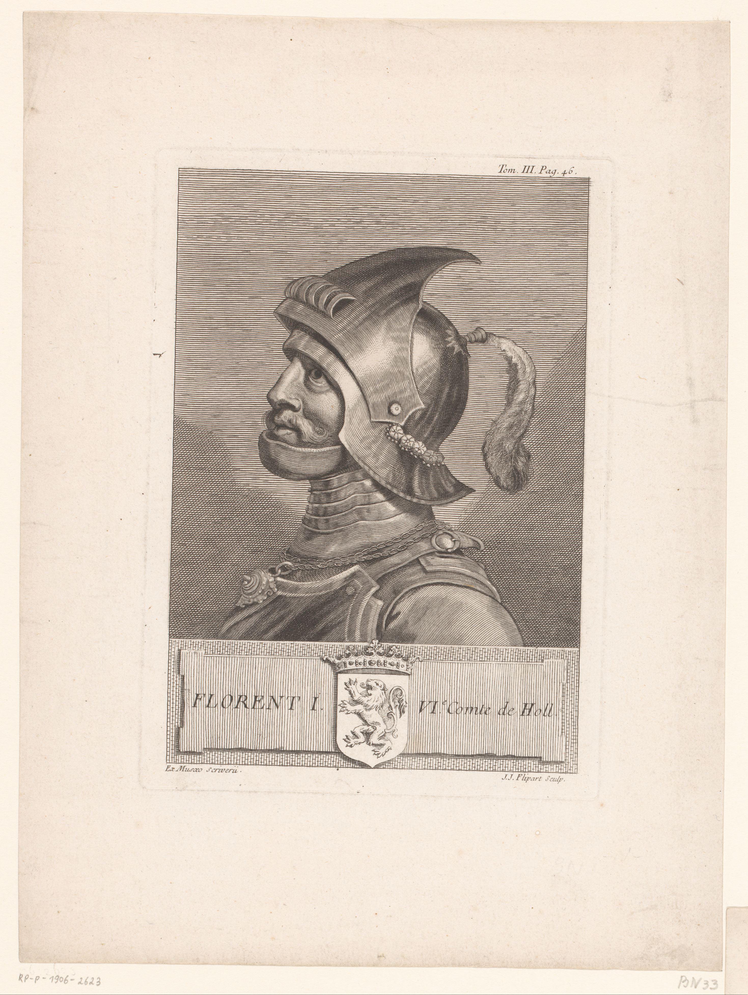 Portret van Floris I van Holland