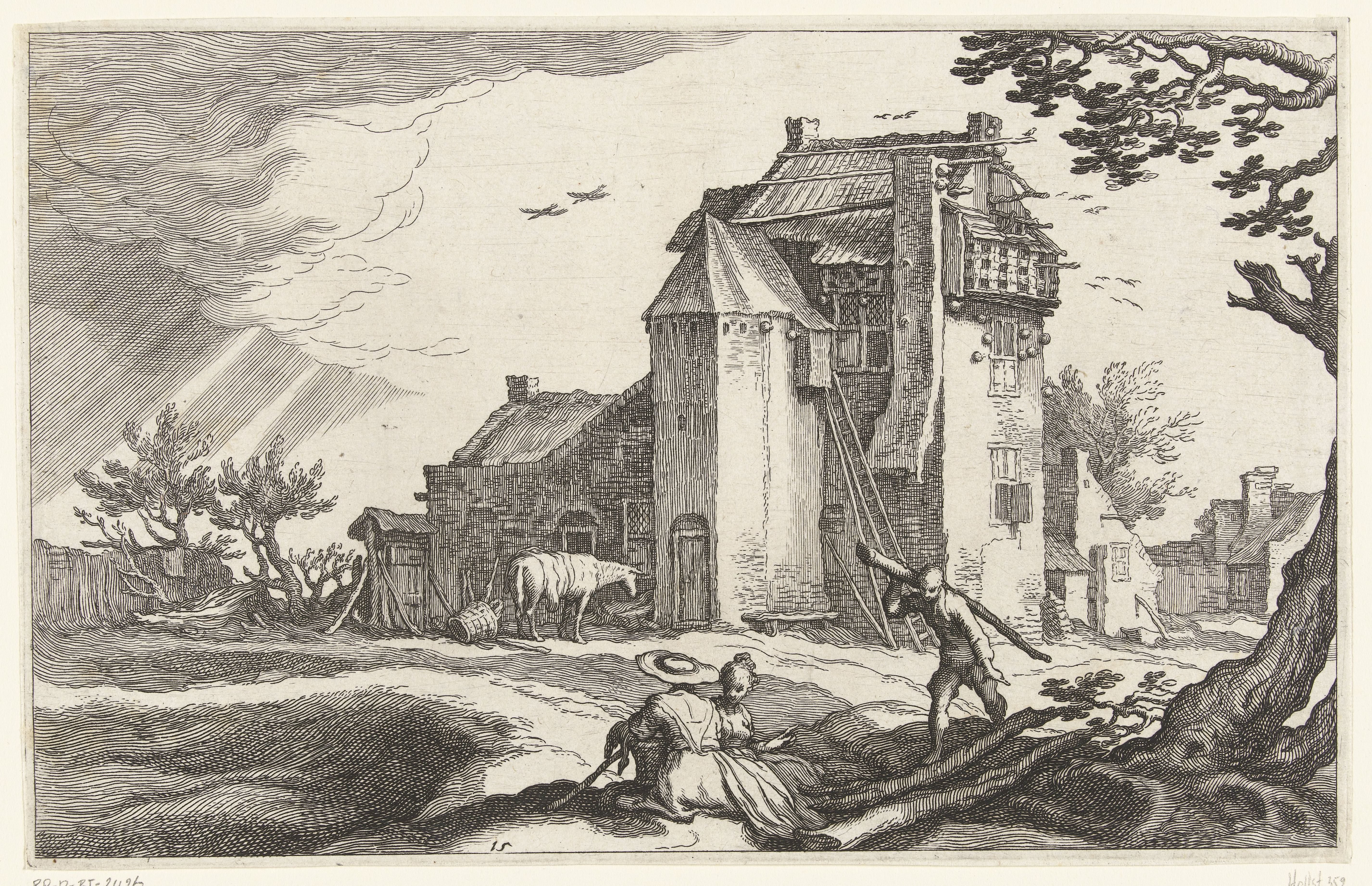 Boerderij met duiventil