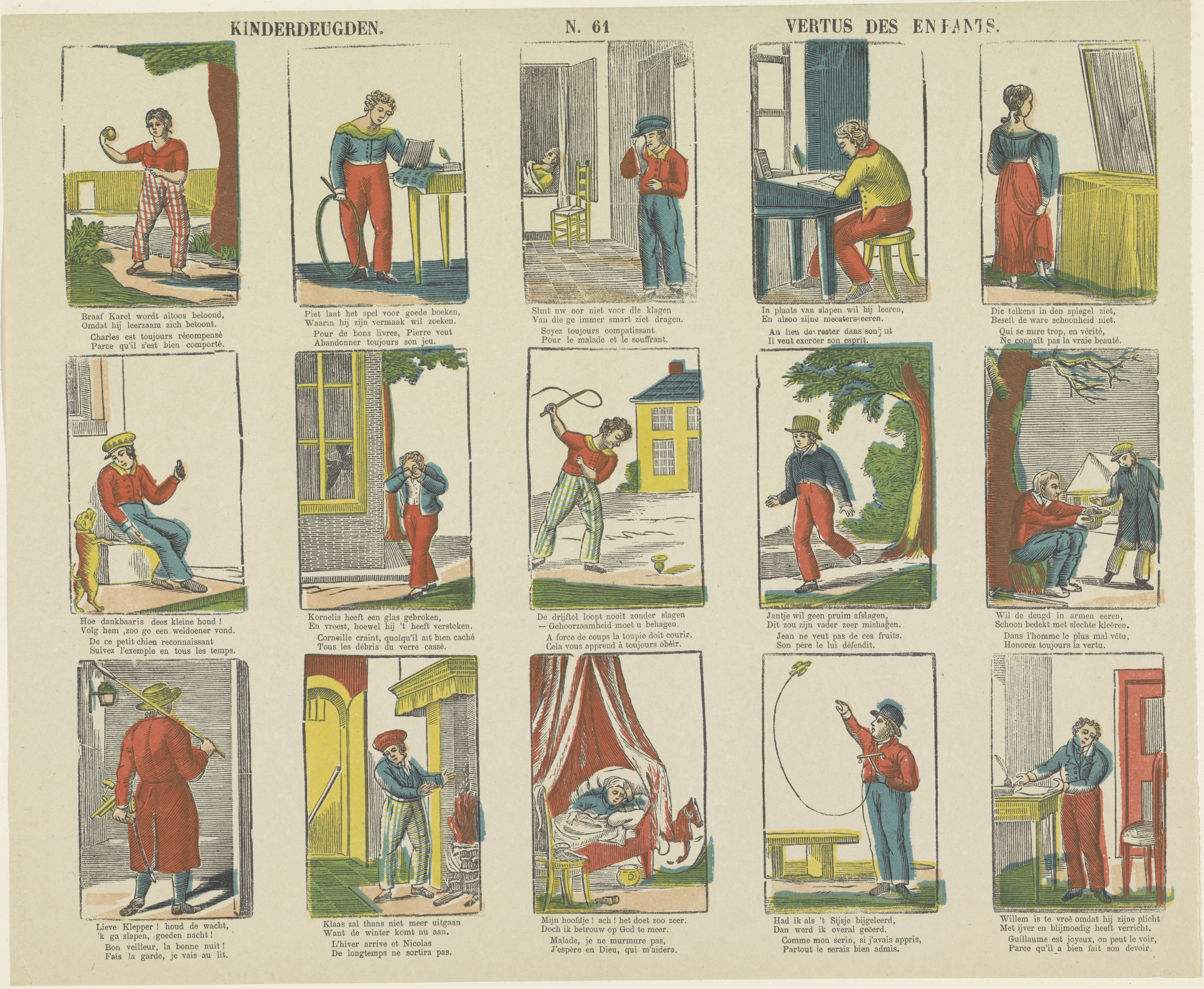 Kinderdeugden / Vertus des Enfants