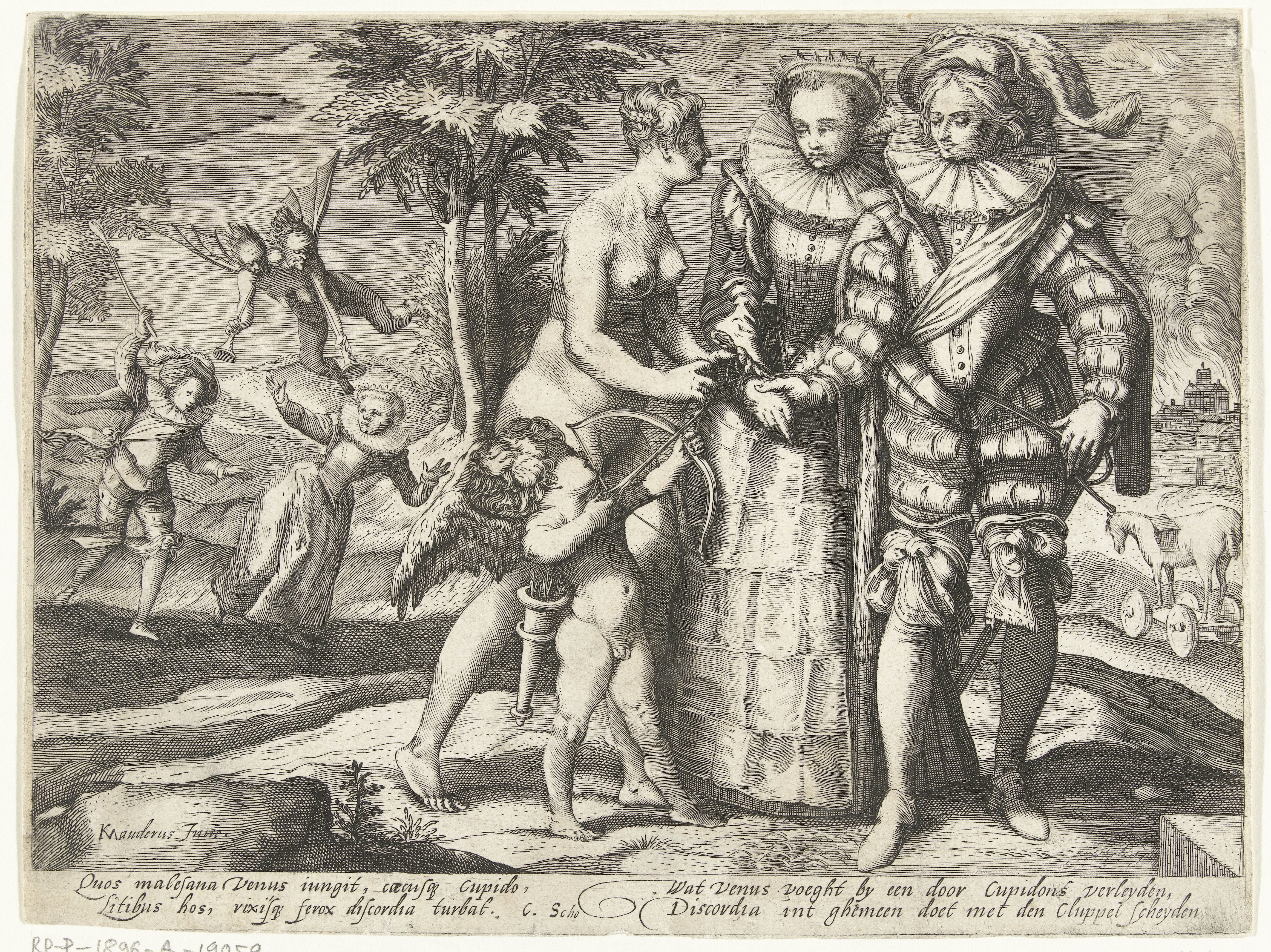 Venus, Amor en Discordia